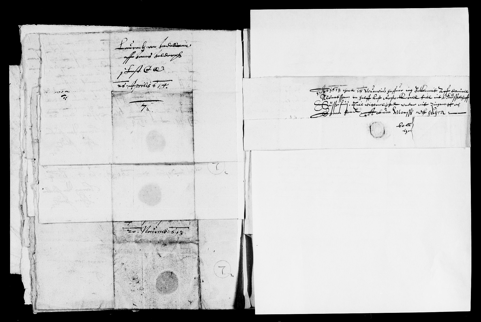 Rentekammeret inntil 1814, Reviderte regnskaper, Lensregnskaper, AV/RA-EA-5023/R/Rb/Rba/L0033: Akershus len, 1613-1614