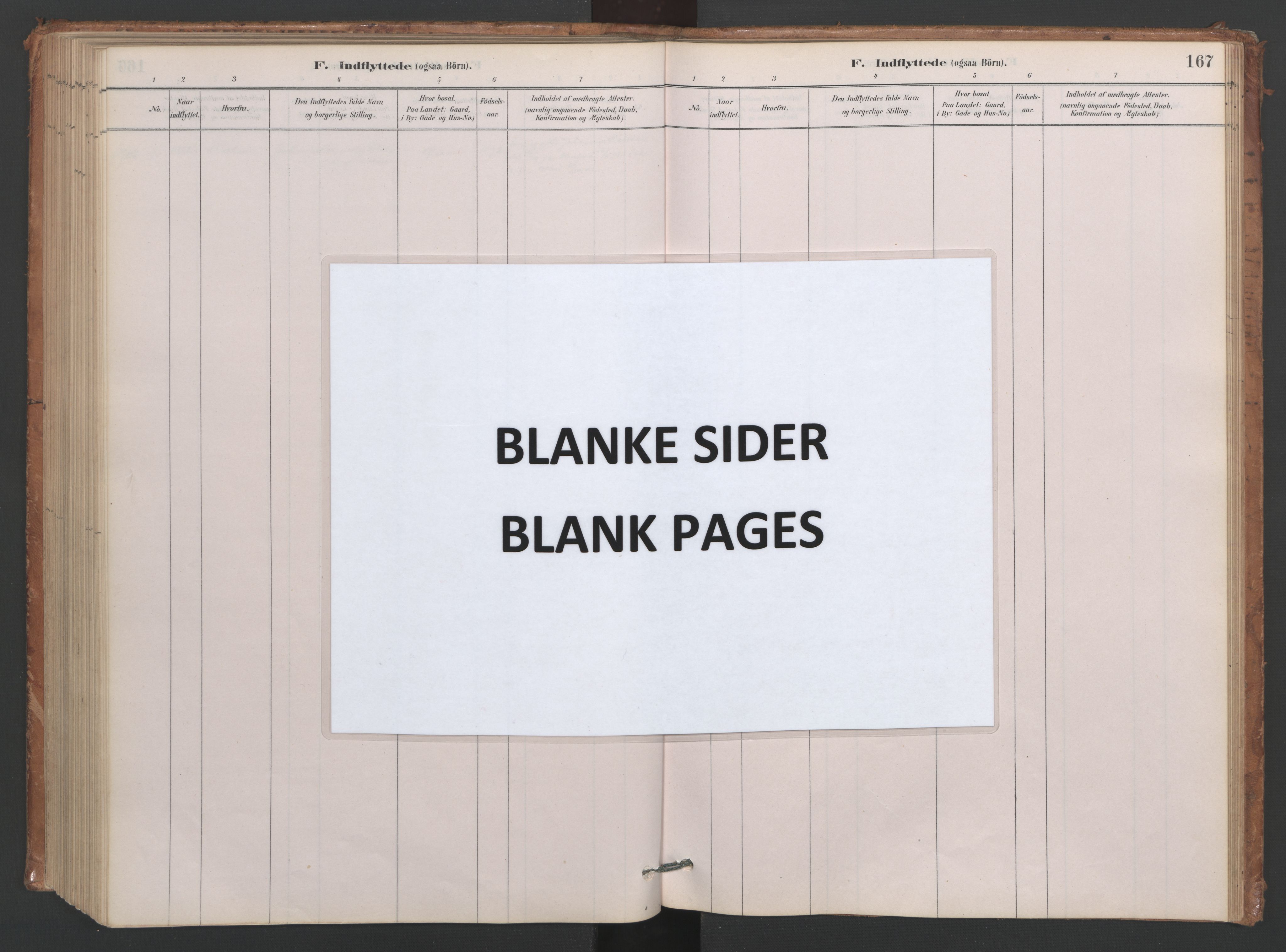 Ministerialprotokoller, klokkerbøker og fødselsregistre - Møre og Romsdal, SAT/A-1454/593/L1034: Ministerialbok nr. 593A01, 1879-1911, s. 167