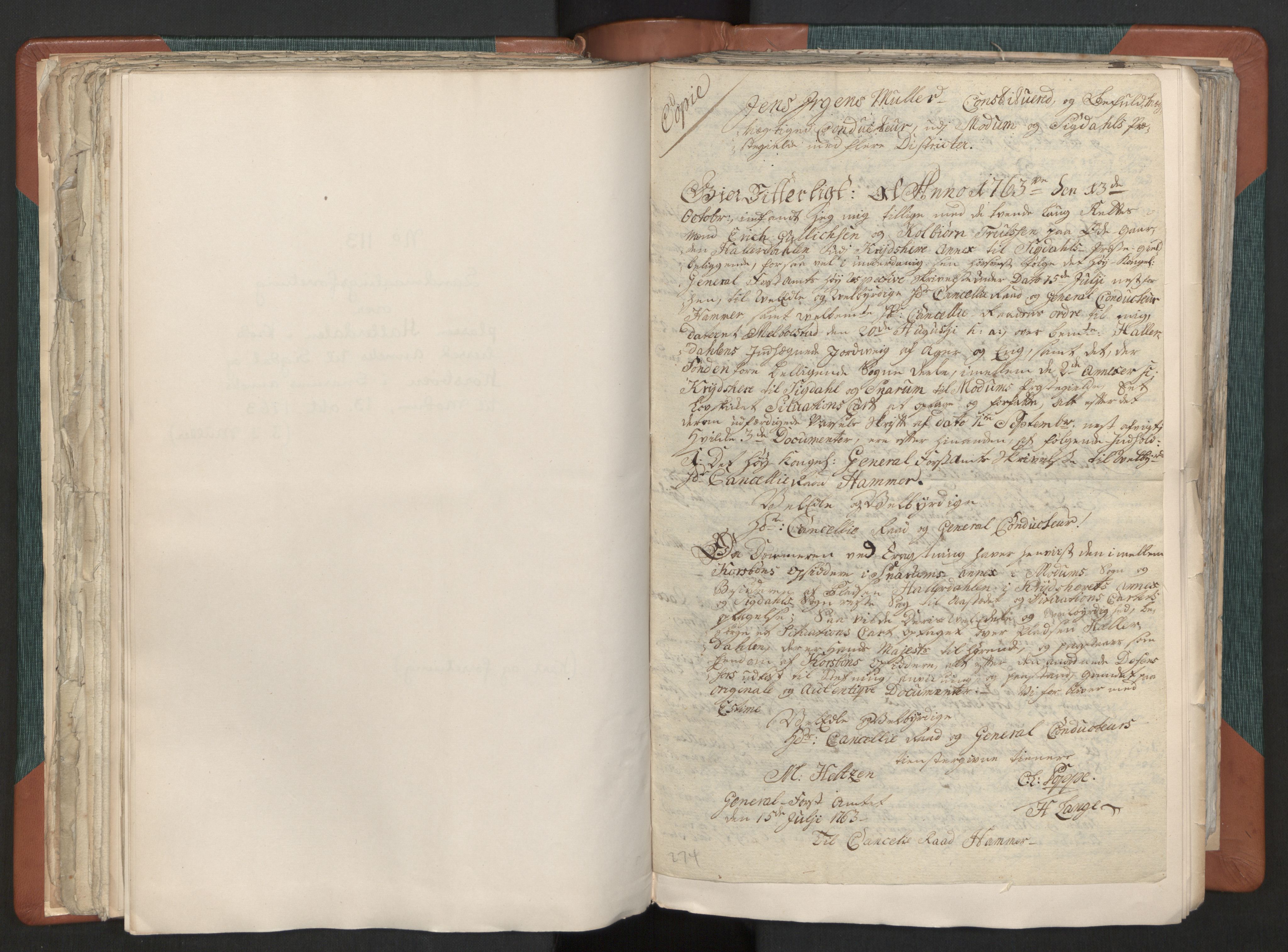 Generalkonduktøren i Akershus stift, AV/RA-EA-2891/D/L0005: Landmålingsforretninger nr. 102-120, 1762-1764, s. 132