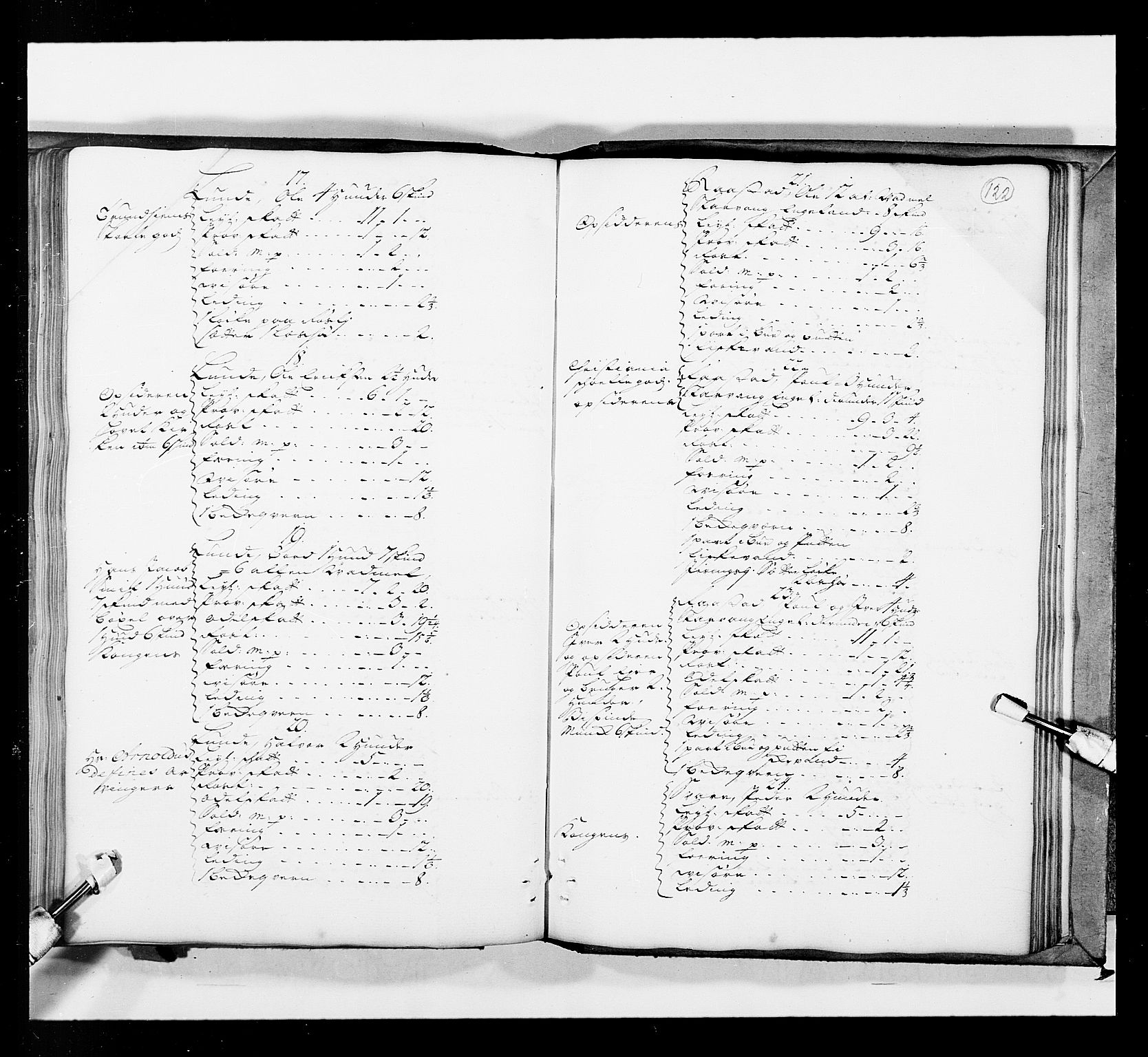 Stattholderembetet 1572-1771, AV/RA-EA-2870/Ek/L0036/0001: Jordebøker 1662-1720: / Matrikkel for Gudbrandsdal, 1719, s. 121b-122a