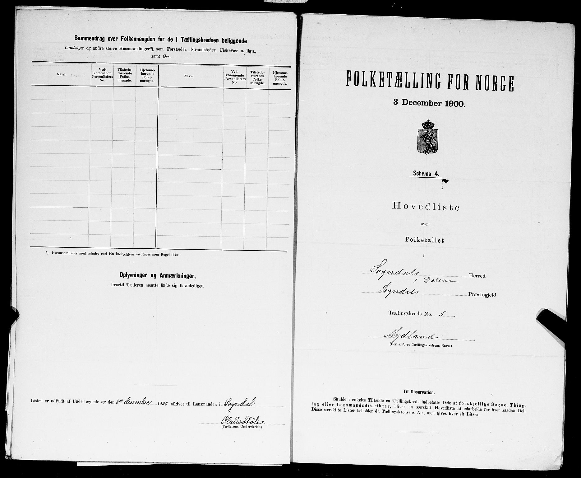 SAST, Folketelling 1900 for 1111 Sokndal herred, 1900, s. 31