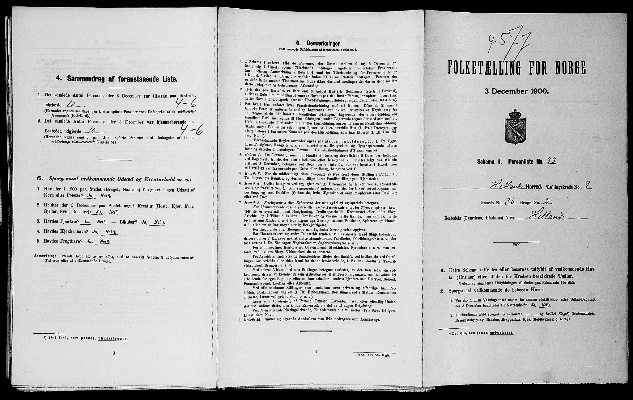SAST, Folketelling 1900 for 1126 Hetland herred, 1900, s. 1405