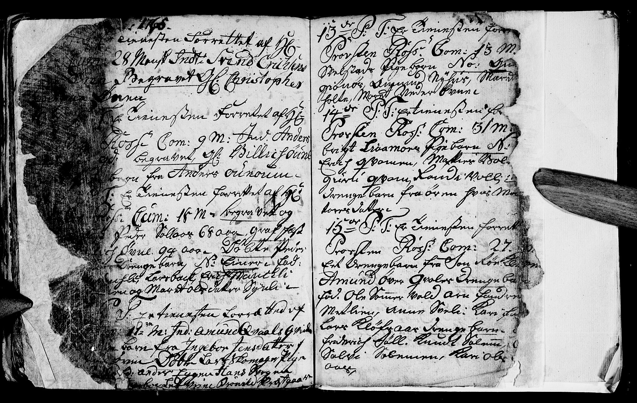 Ministerialprotokoller, klokkerbøker og fødselsregistre - Sør-Trøndelag, AV/SAT-A-1456/668/L0813: Klokkerbok nr. 668C02, 1743-1765