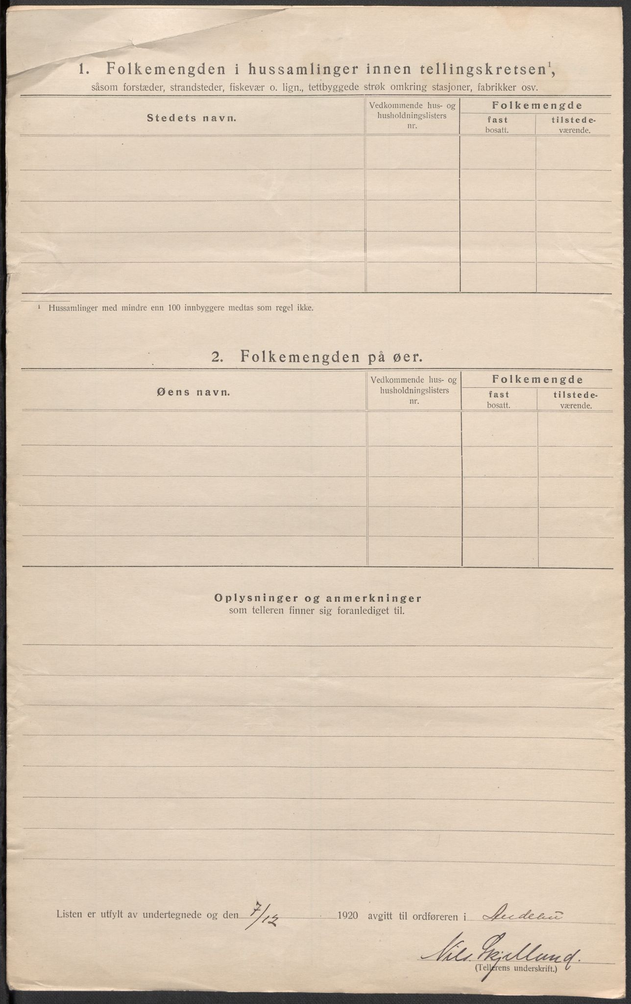 SAKO, Folketelling 1920 for 0719 Andebu herred, 1920, s. 29