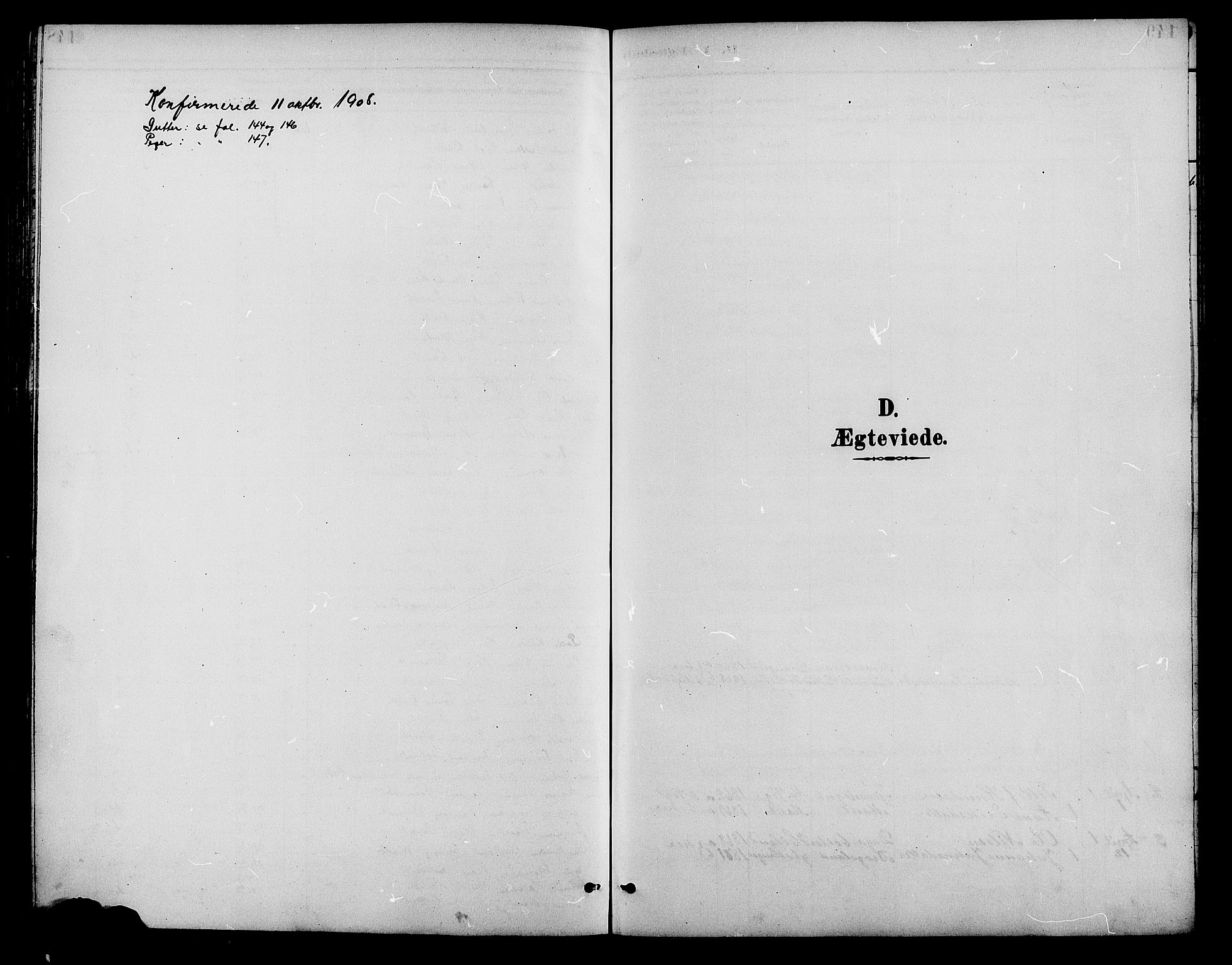 Gjerstad sokneprestkontor, SAK/1111-0014/F/Fb/Fba/L0007: Klokkerbok nr. B 7, 1891-1908