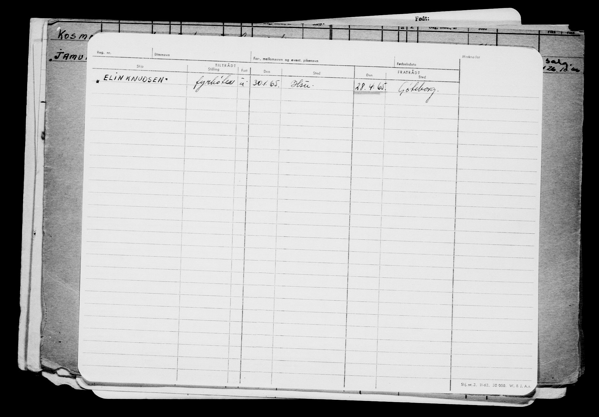 Direktoratet for sjømenn, AV/RA-S-3545/G/Gb/L0070: Hovedkort, 1907, s. 733