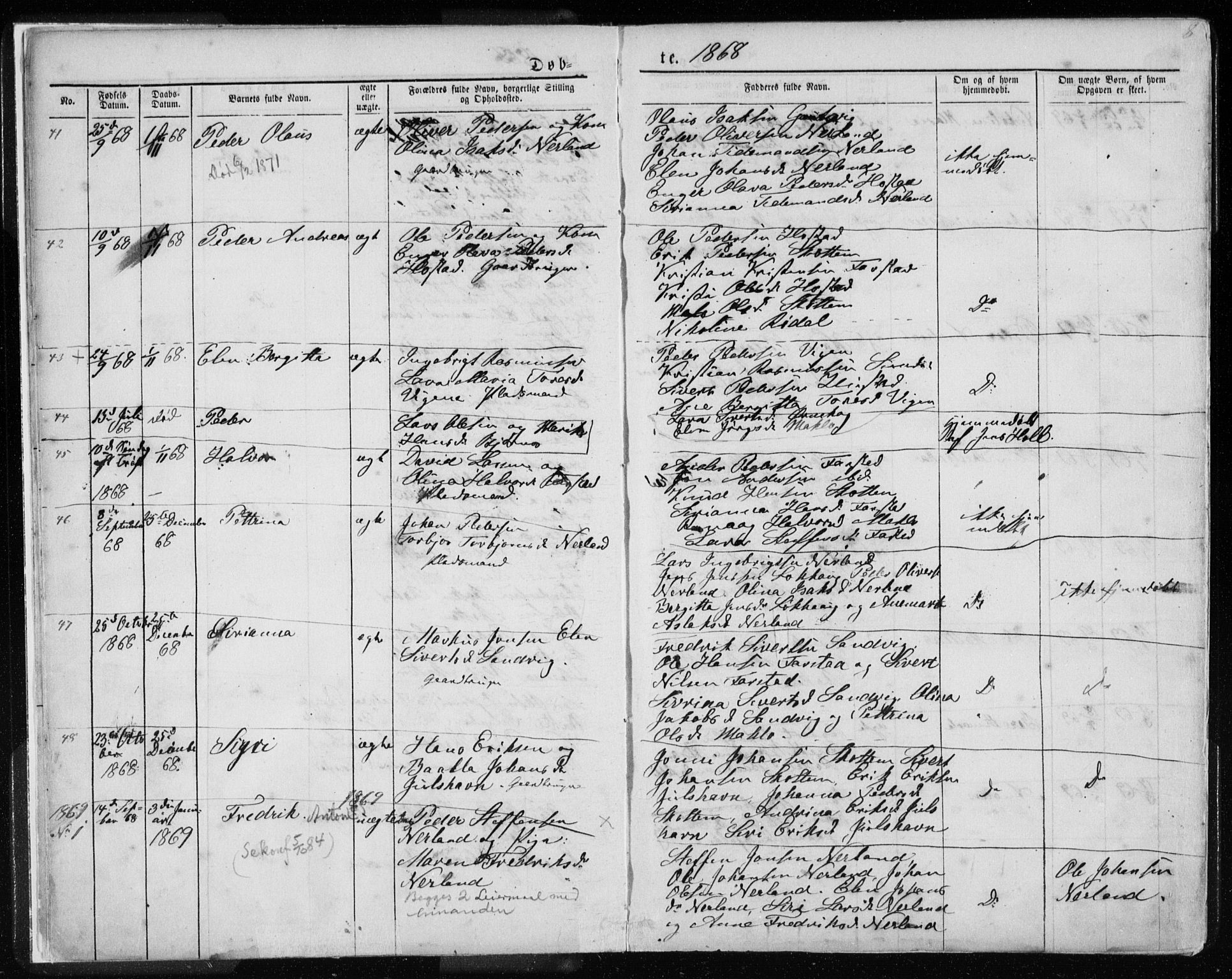 Ministerialprotokoller, klokkerbøker og fødselsregistre - Møre og Romsdal, SAT/A-1454/567/L0782: Klokkerbok nr. 567C02, 1867-1886, s. 8