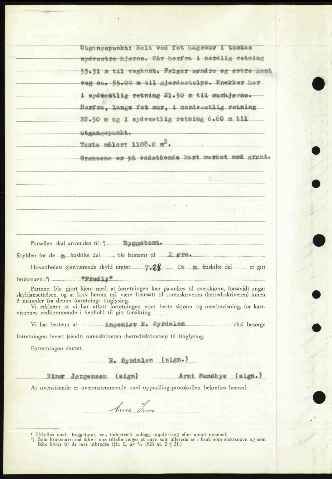 Nedenes sorenskriveri, SAK/1221-0006/G/Gb/Gba/L0055: Pantebok nr. A7, 1946-1946, Dagboknr: 921/1946