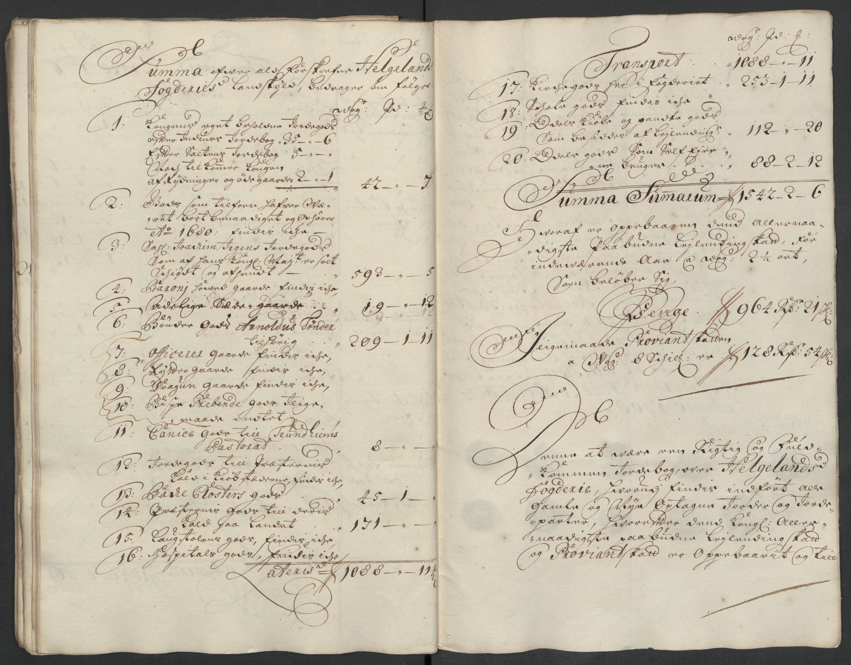 Rentekammeret inntil 1814, Reviderte regnskaper, Fogderegnskap, AV/RA-EA-4092/R65/L4510: Fogderegnskap Helgeland, 1708-1709, s. 90