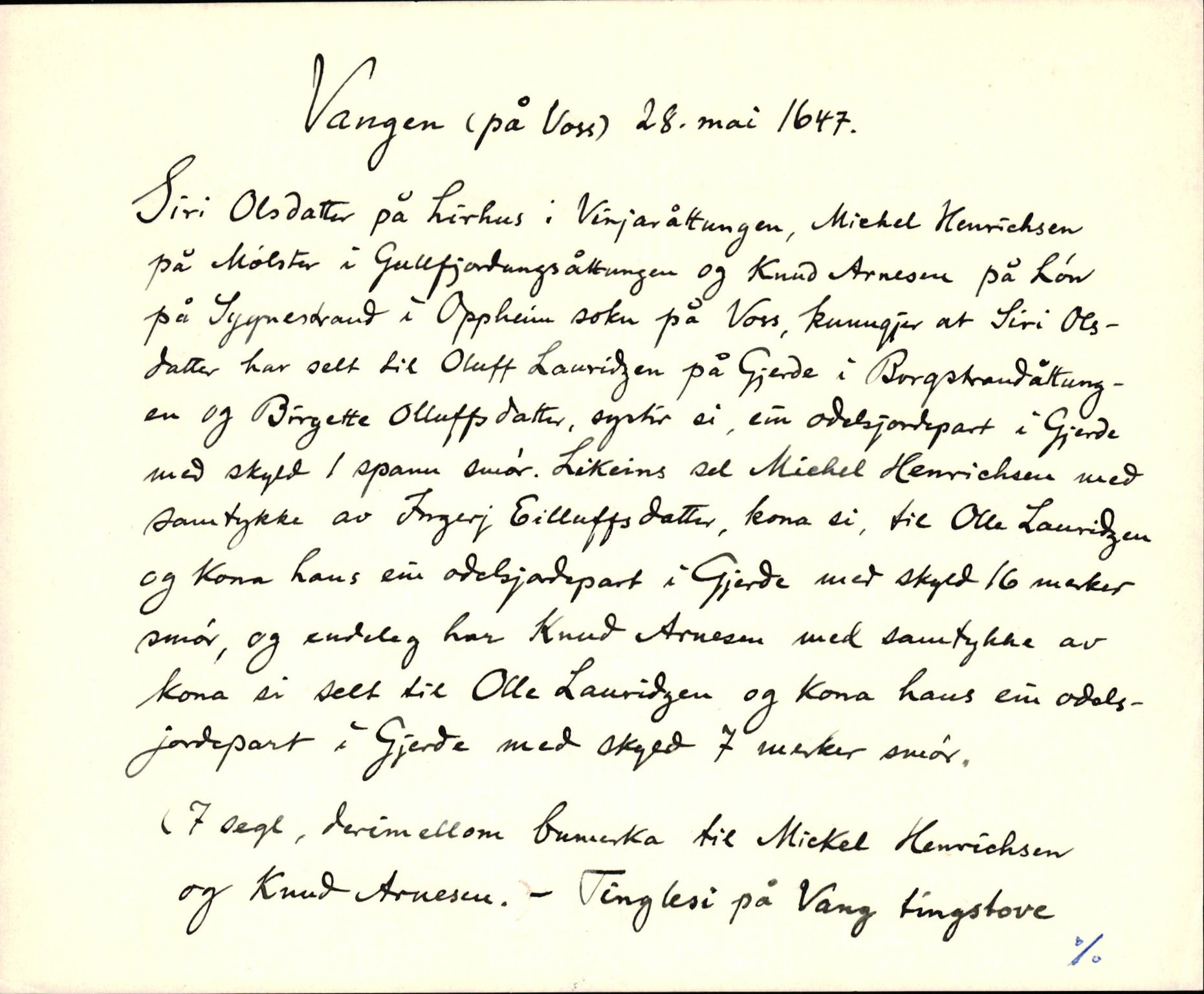 Riksarkivets diplomsamling, AV/RA-EA-5965/F35/F35d/L0004: Innlånte diplomer, seddelregister, 1643-1660, s. 133