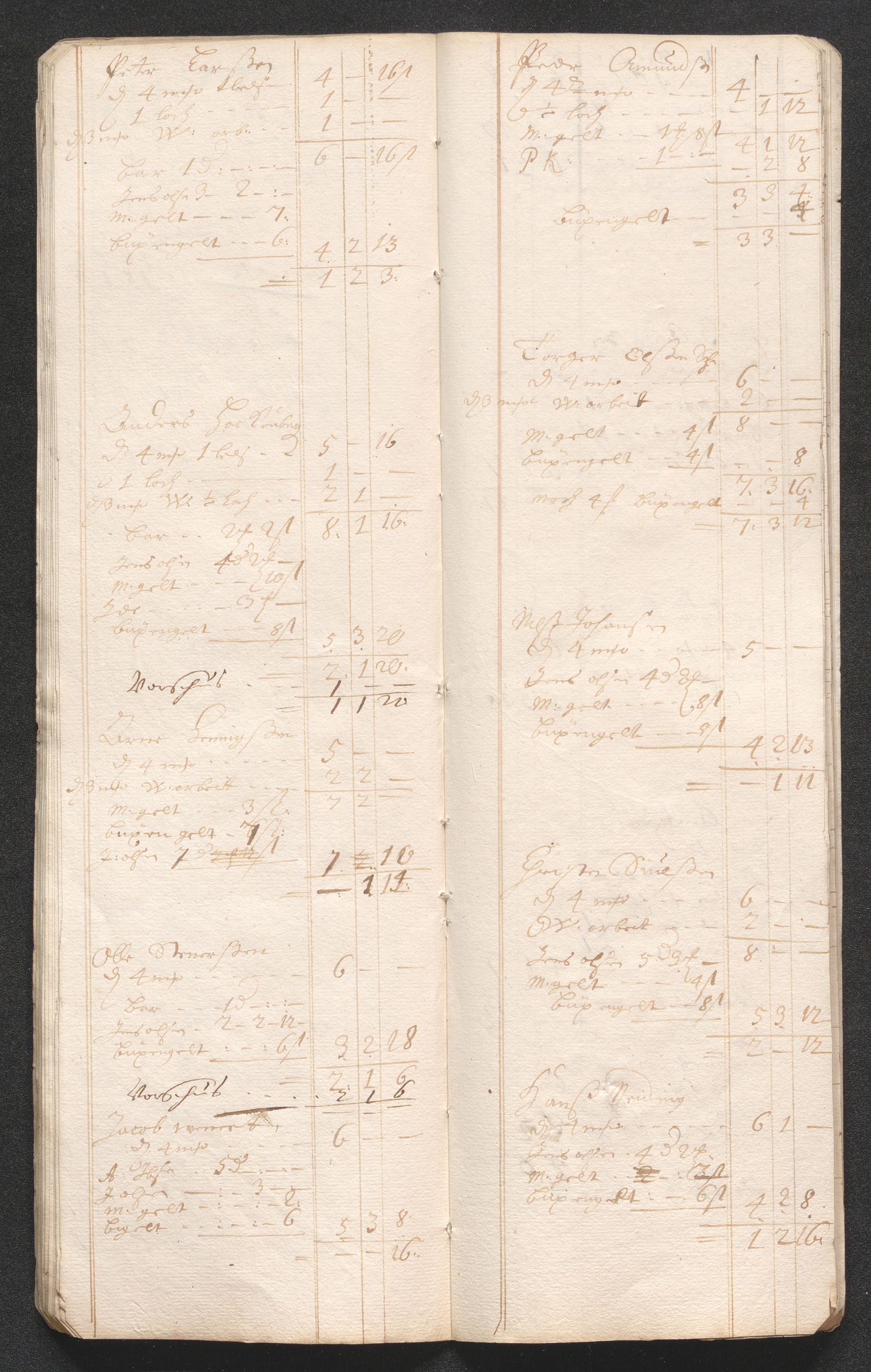 Kongsberg Sølvverk 1623-1816, AV/SAKO-EA-3135/001/D/Dc/Dcd/L0059: Utgiftsregnskap for gruver m.m., 1685-1686, s. 390