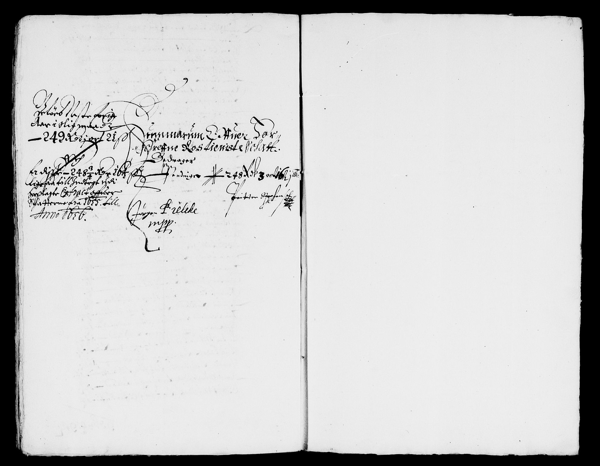 Rentekammeret inntil 1814, Reviderte regnskaper, Lensregnskaper, AV/RA-EA-5023/R/Rb/Rbr/L0021: Lista len, 1655-1659