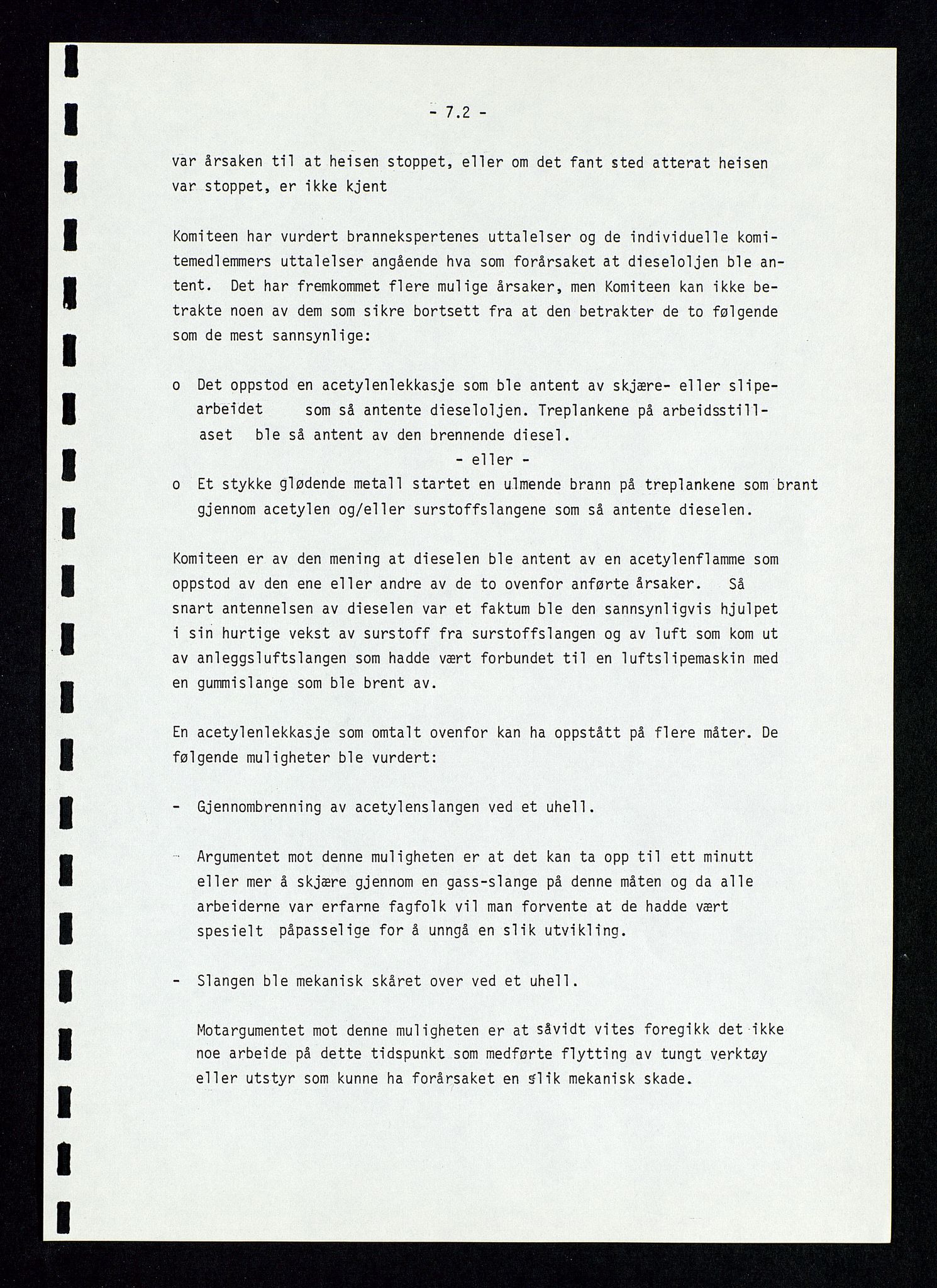 Pa 1339 - Statoil ASA, SAST/A-101656/0001/D/Dm/L0410: Utblåsing. Ulykker og Skader., 1978, s. 161