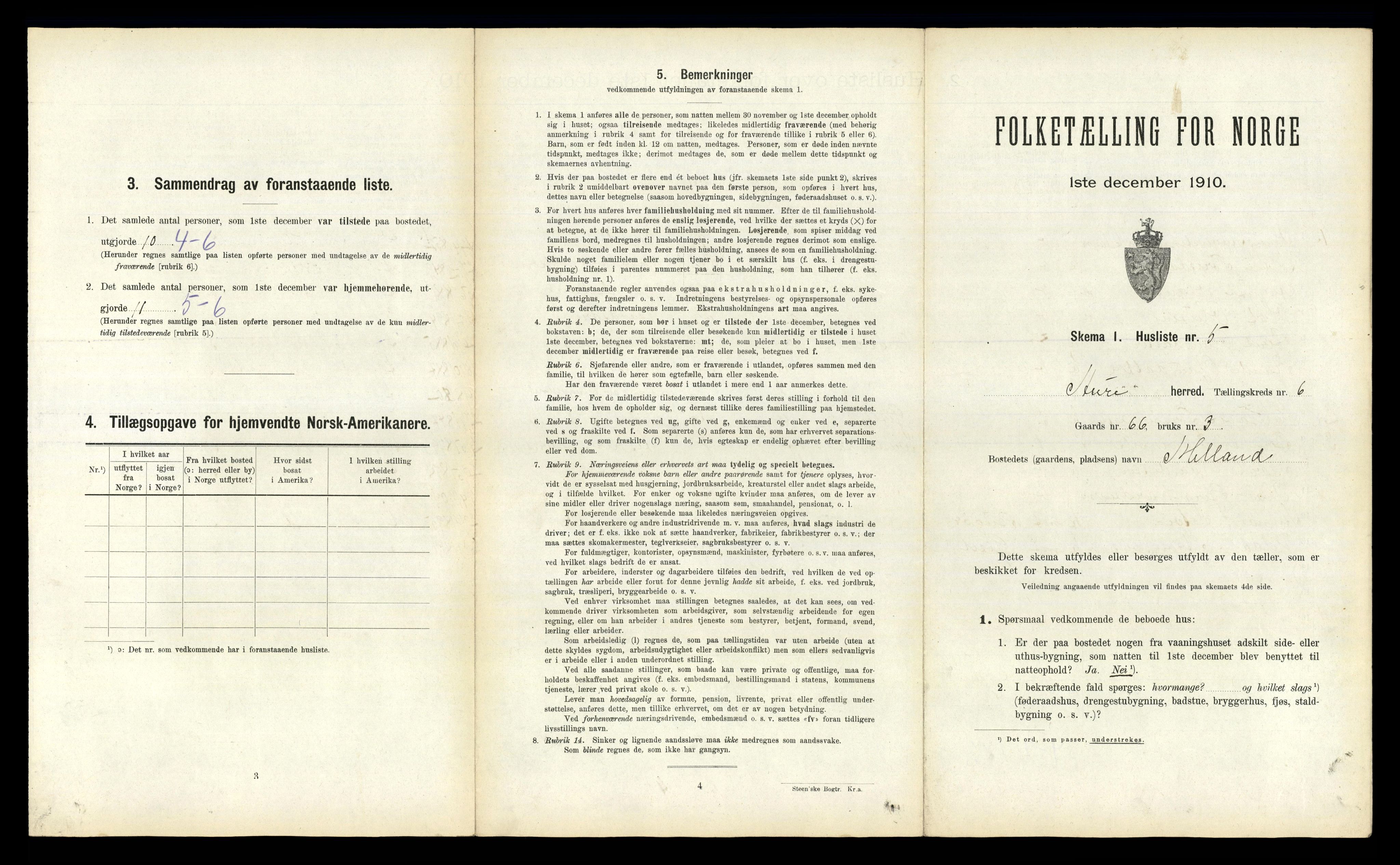 RA, Folketelling 1910 for 1569 Aure herred, 1910, s. 642