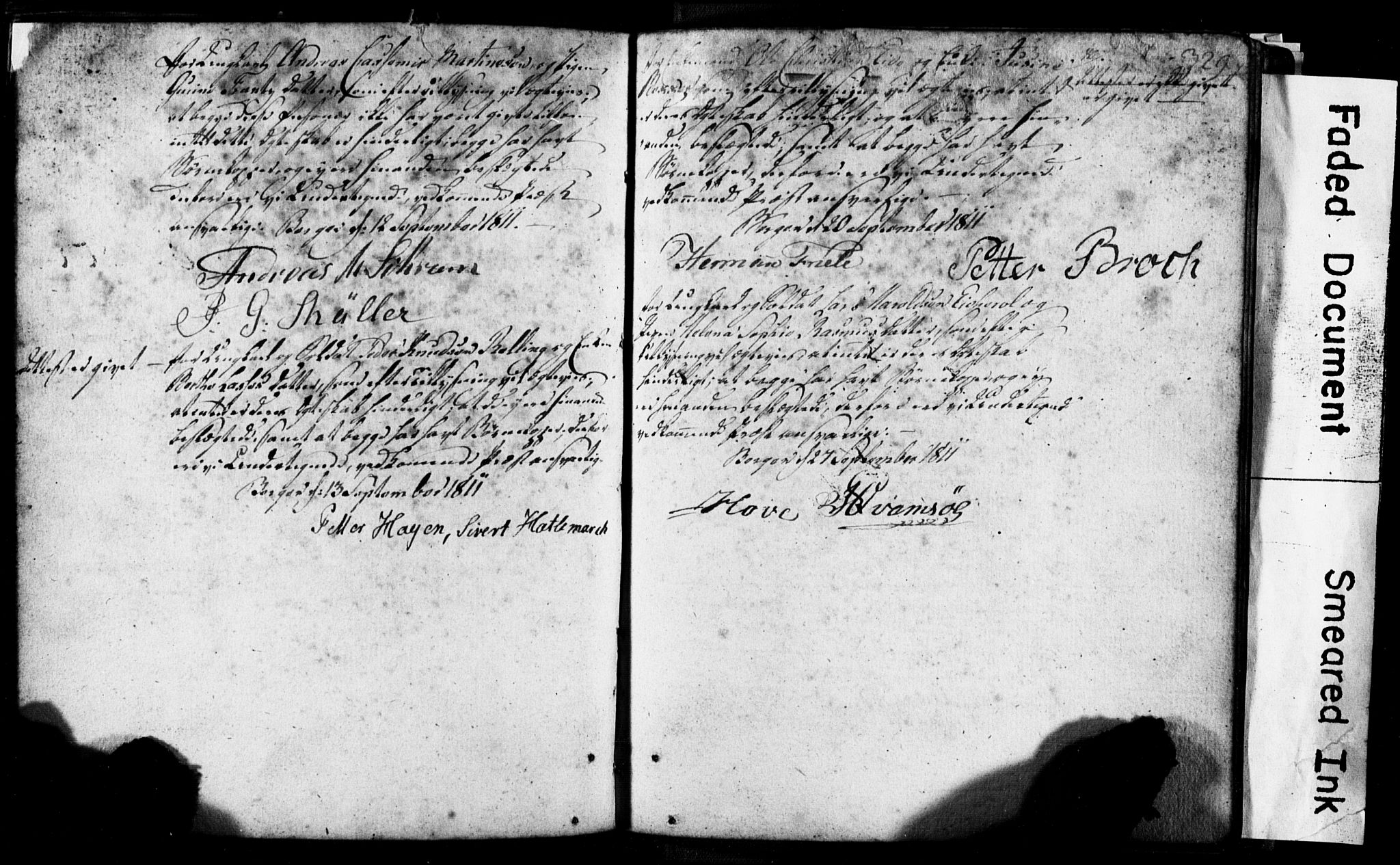 Korskirken sokneprestembete, SAB/A-76101: Forlovererklæringer nr. II.5.1, 1776-1816, s. 329