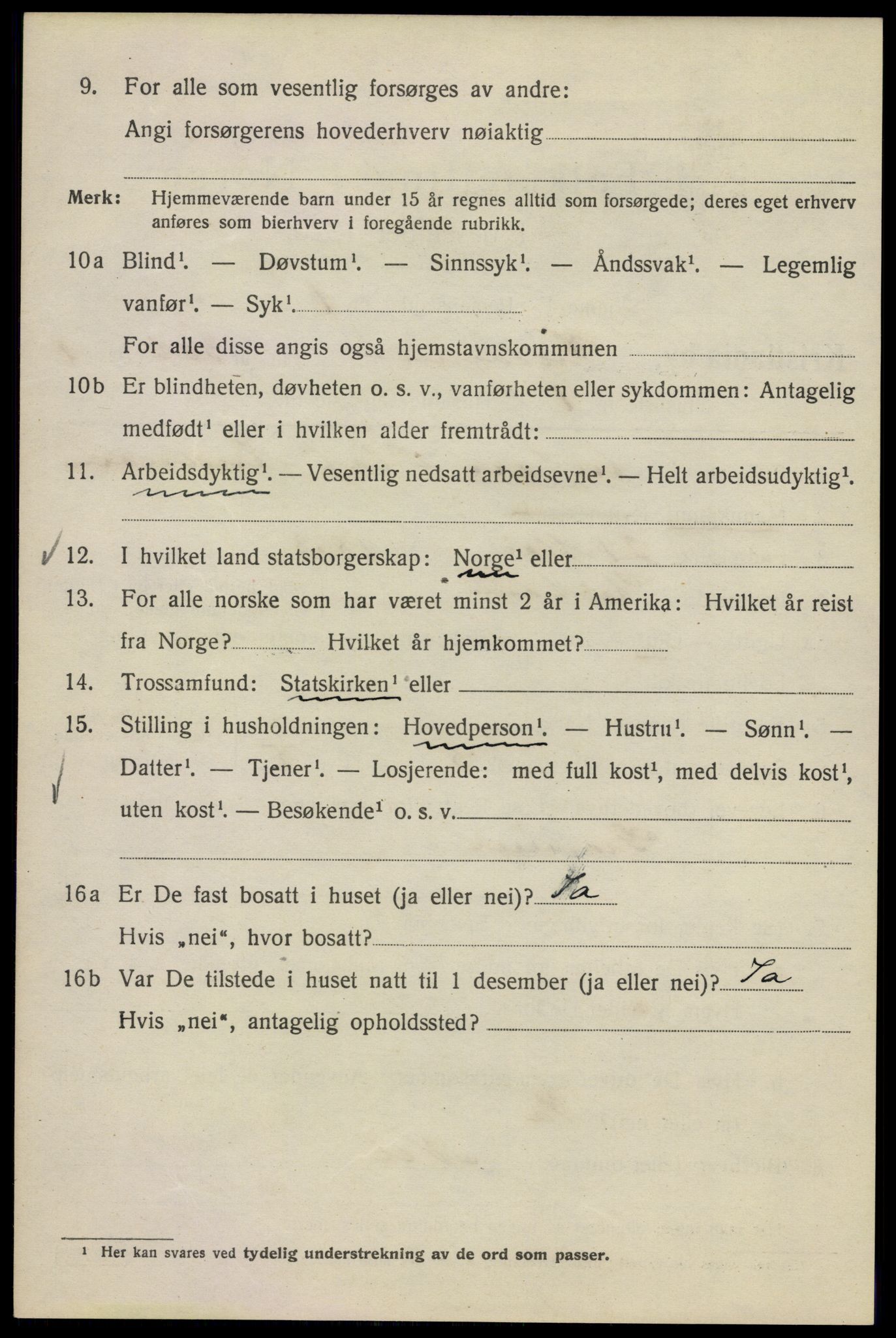 SAO, Folketelling 1920 for 0301 Kristiania kjøpstad, 1920, s. 311528