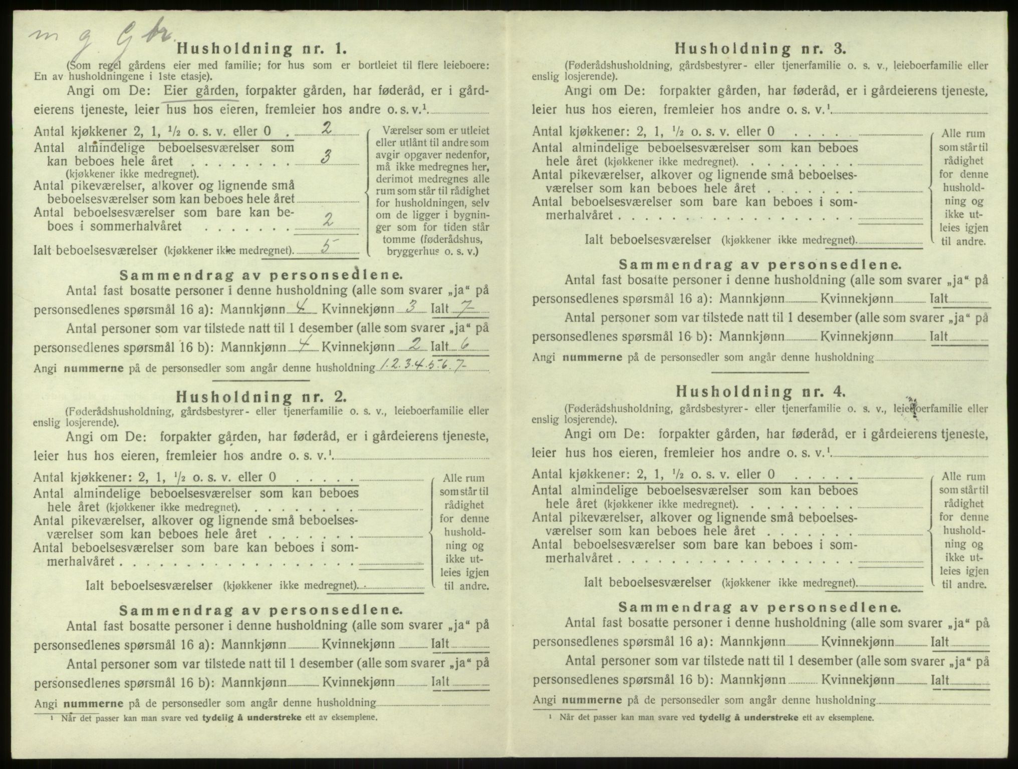 SAB, Folketelling 1920 for 1254 Hamre herred, 1920, s. 402