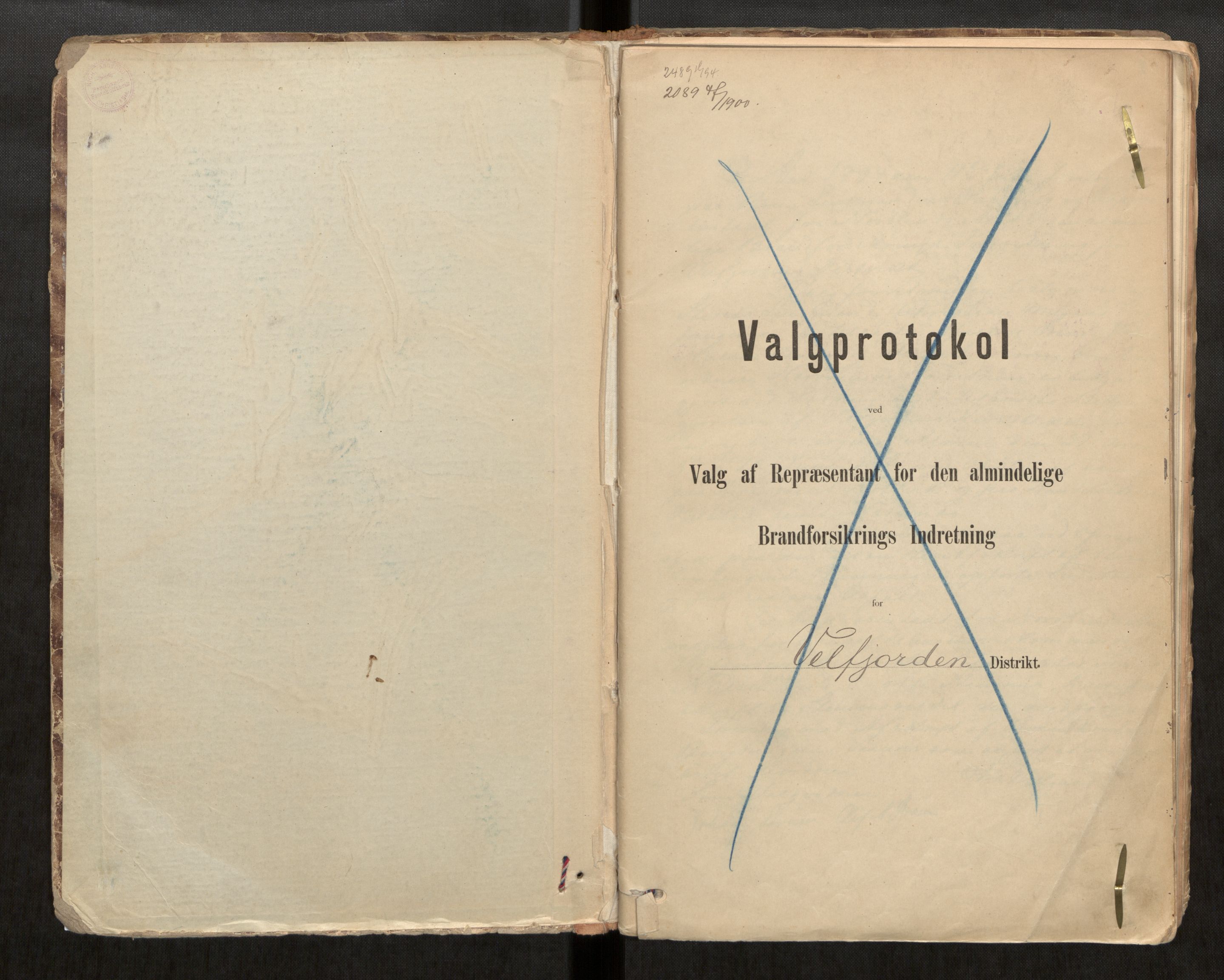 Velfjord lensmannskontor, AV/SAT-A-5737/2/G/Ga/L0001: Dødsfallsprotokoll - Velfjord, 1908-1938