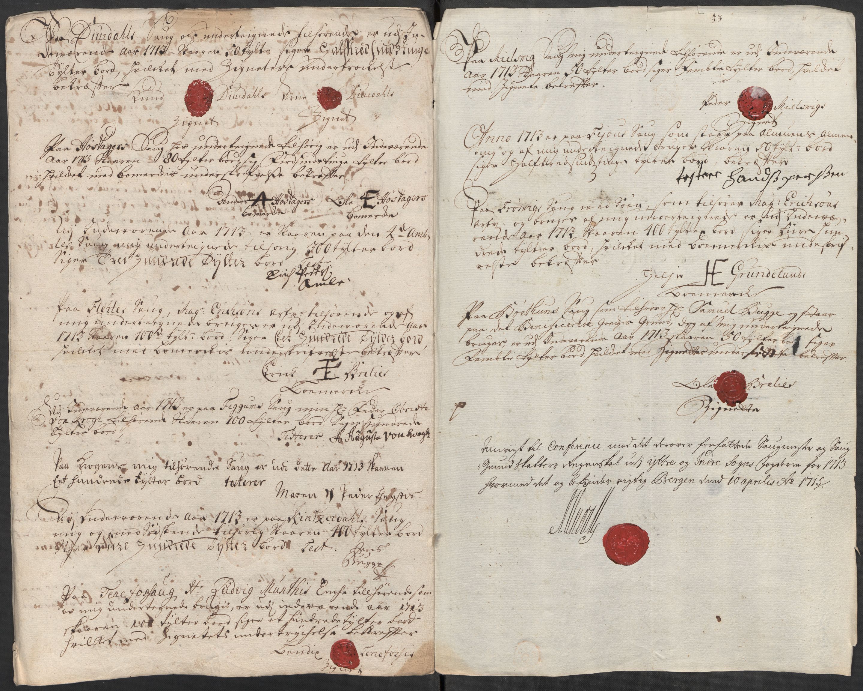 Rentekammeret inntil 1814, Reviderte regnskaper, Fogderegnskap, RA/EA-4092/R52/L3319: Fogderegnskap Sogn, 1713-1714, s. 165