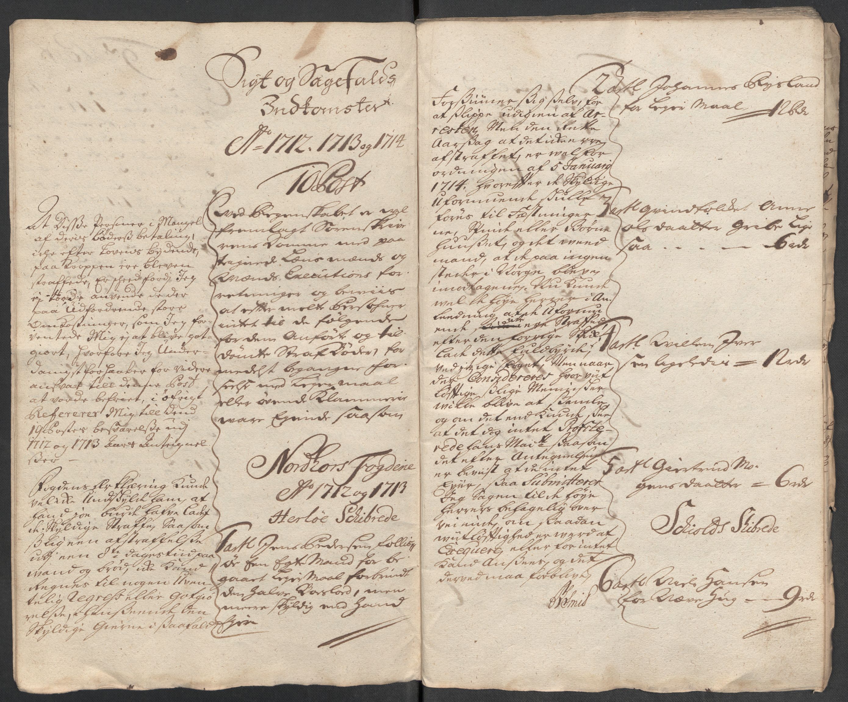 Rentekammeret inntil 1814, Reviderte regnskaper, Fogderegnskap, AV/RA-EA-4092/R51/L3197: Fogderegnskap Nordhordland og Voss, 1714, s. 415