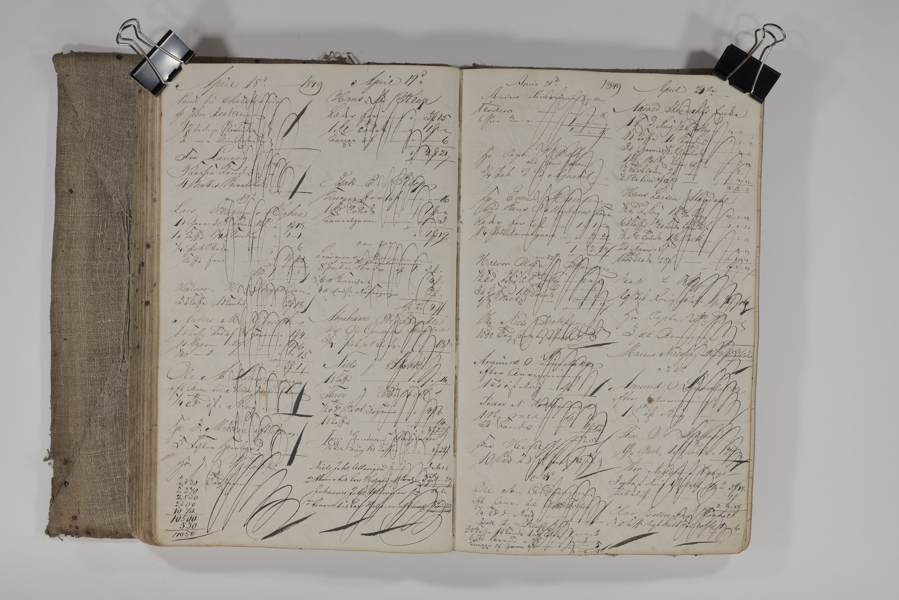 Blehr/ Kjellestad, TEMU/TGM-A-1212/R/Rc/L0004: Journal, 1845-1852, s. 172