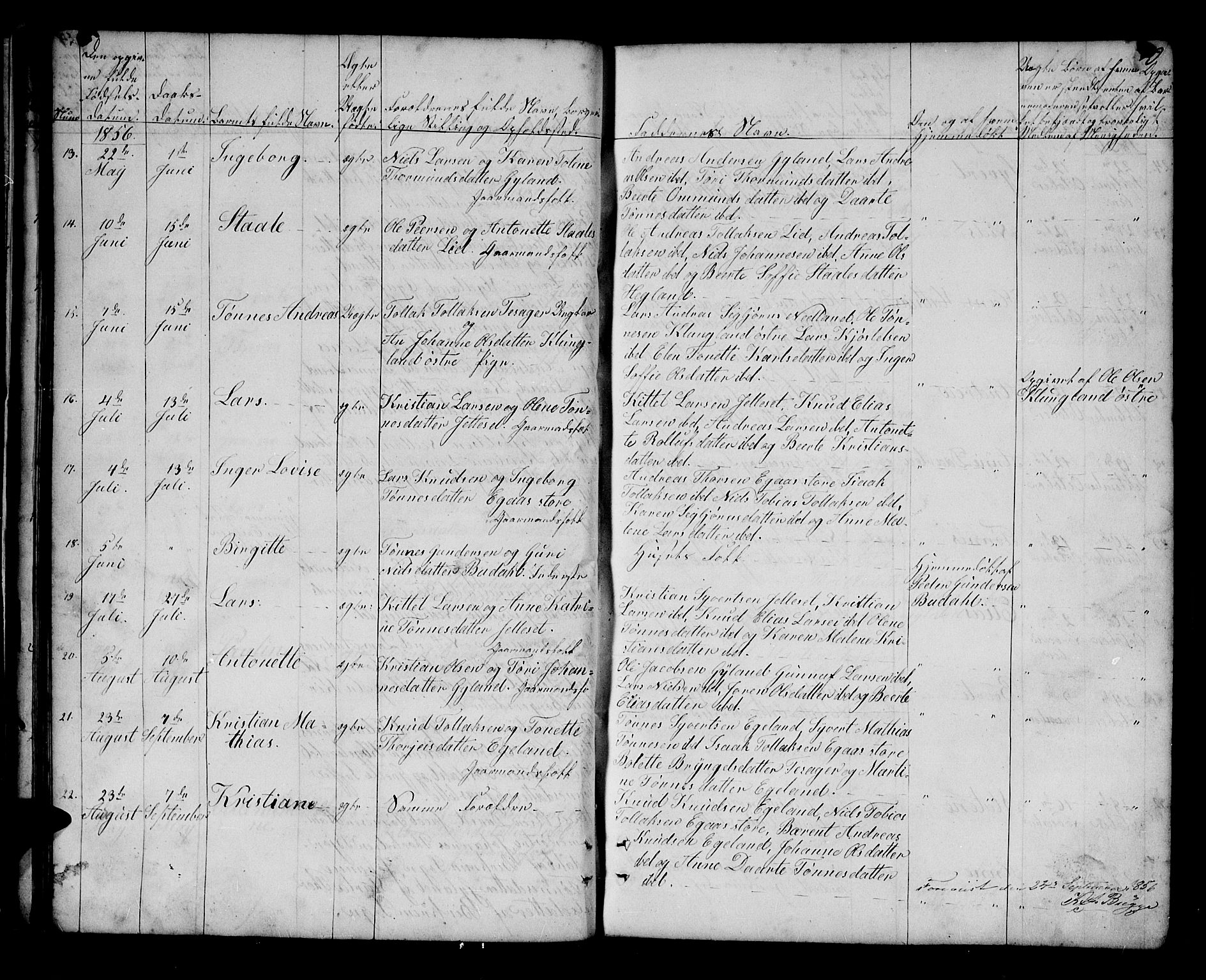 Bakke sokneprestkontor, AV/SAK-1111-0002/F/Fb/Fbb/L0002: Klokkerbok nr. B 2, 1849-1878, s. 29