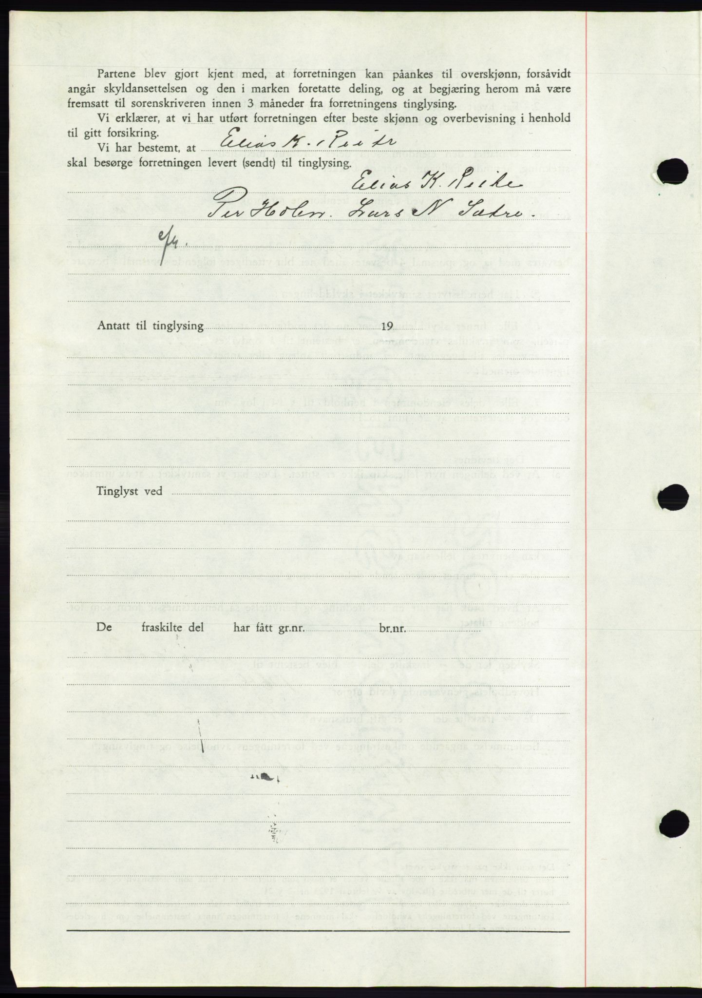 Søre Sunnmøre sorenskriveri, AV/SAT-A-4122/1/2/2C/L0064: Pantebok nr. 58, 1937-1938, Dagboknr: 127/1938