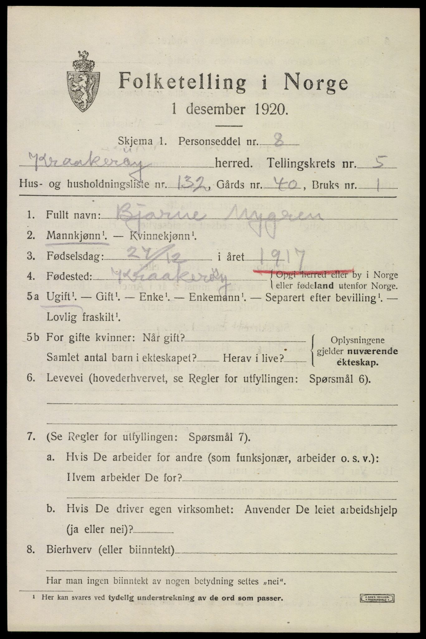 SAO, Folketelling 1920 for 0133 Kråkerøy herred, 1920, s. 8006