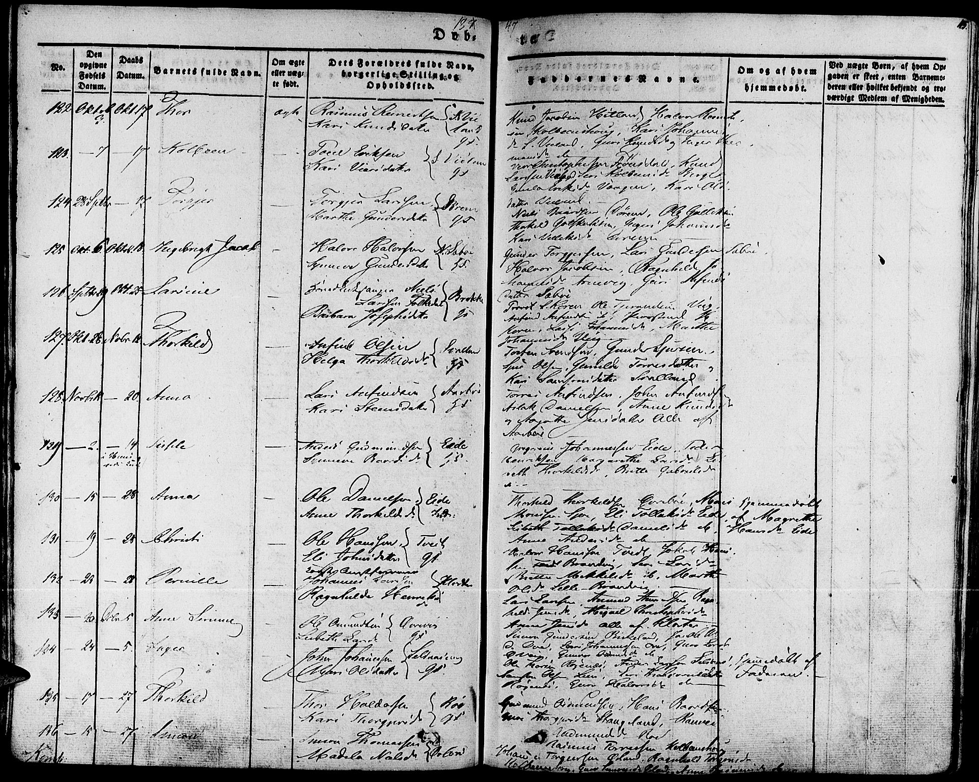 Fjelberg sokneprestembete, AV/SAB-A-75201/H/Haa: Ministerialbok nr. A 6, 1835-1851, s. 115