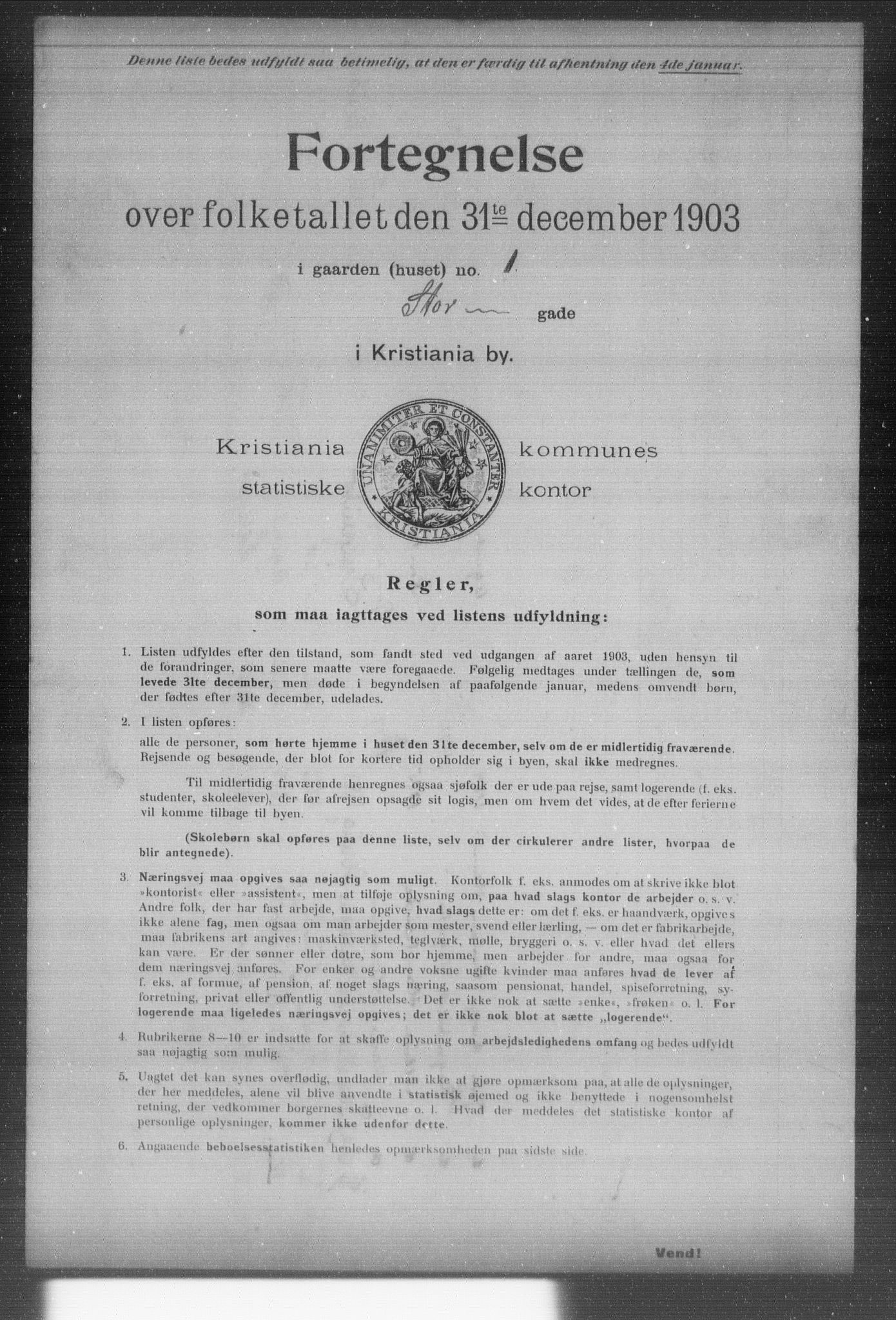 OBA, Kommunal folketelling 31.12.1903 for Kristiania kjøpstad, 1903, s. 19870