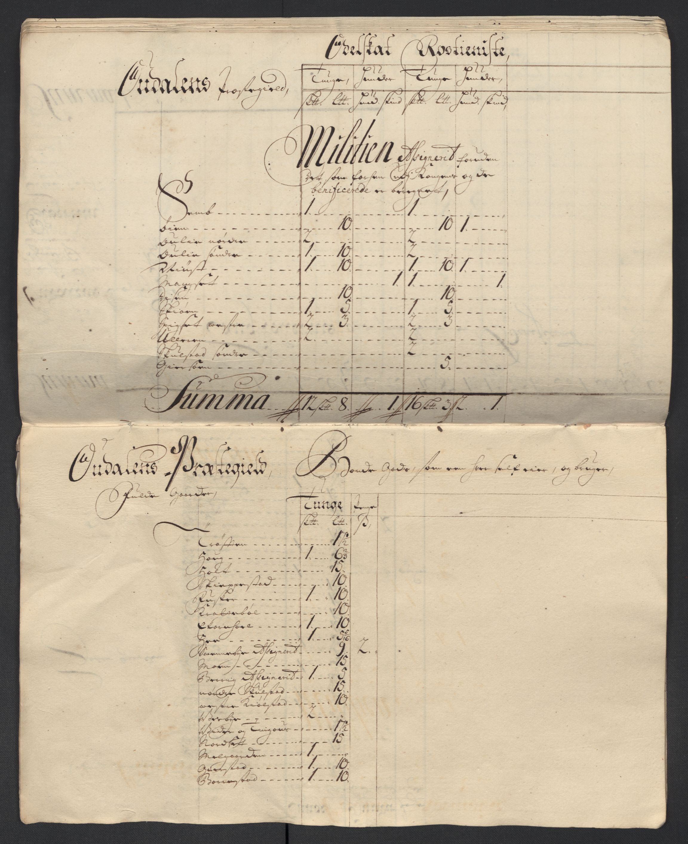 Rentekammeret inntil 1814, Reviderte regnskaper, Fogderegnskap, AV/RA-EA-4092/R13/L0845: Fogderegnskap Solør, Odal og Østerdal, 1708, s. 239