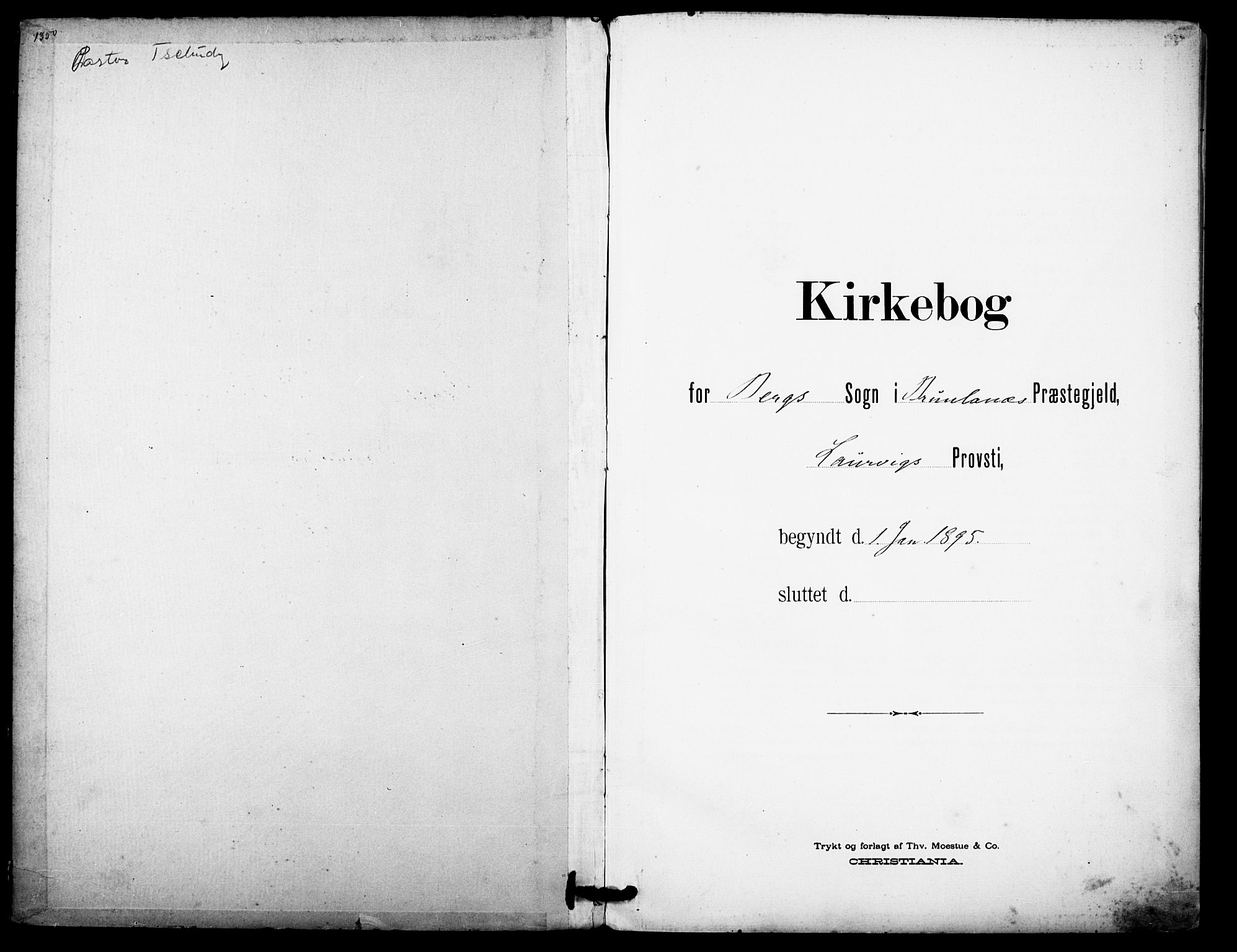 Brunlanes kirkebøker, AV/SAKO-A-342/F/Fb/L0002: Ministerialbok nr. II 2, 1895-1899