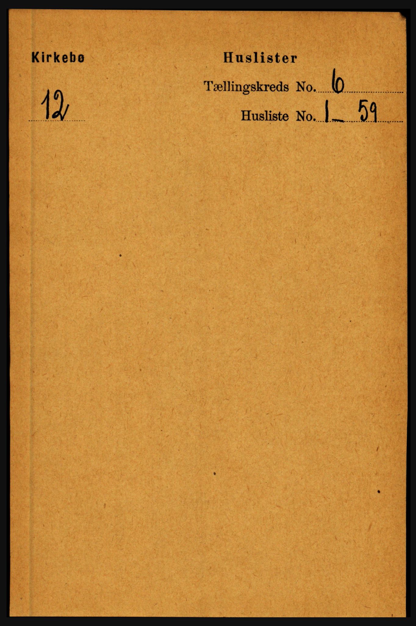 RA, Folketelling 1891 for 1416 Kyrkjebø herred, 1891, s. 1313