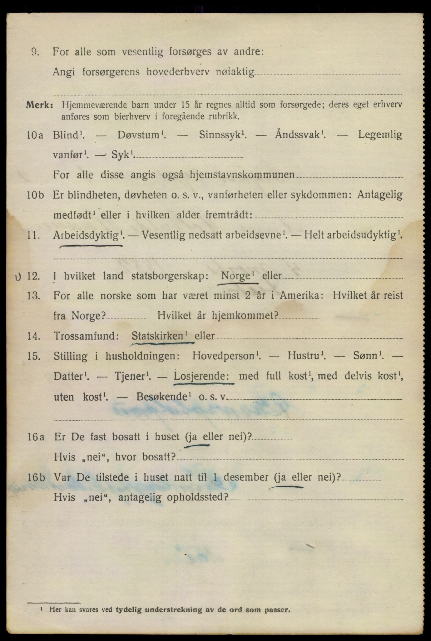 SAO, Folketelling 1920 for 0301 Kristiania kjøpstad, 1920, s. 510070