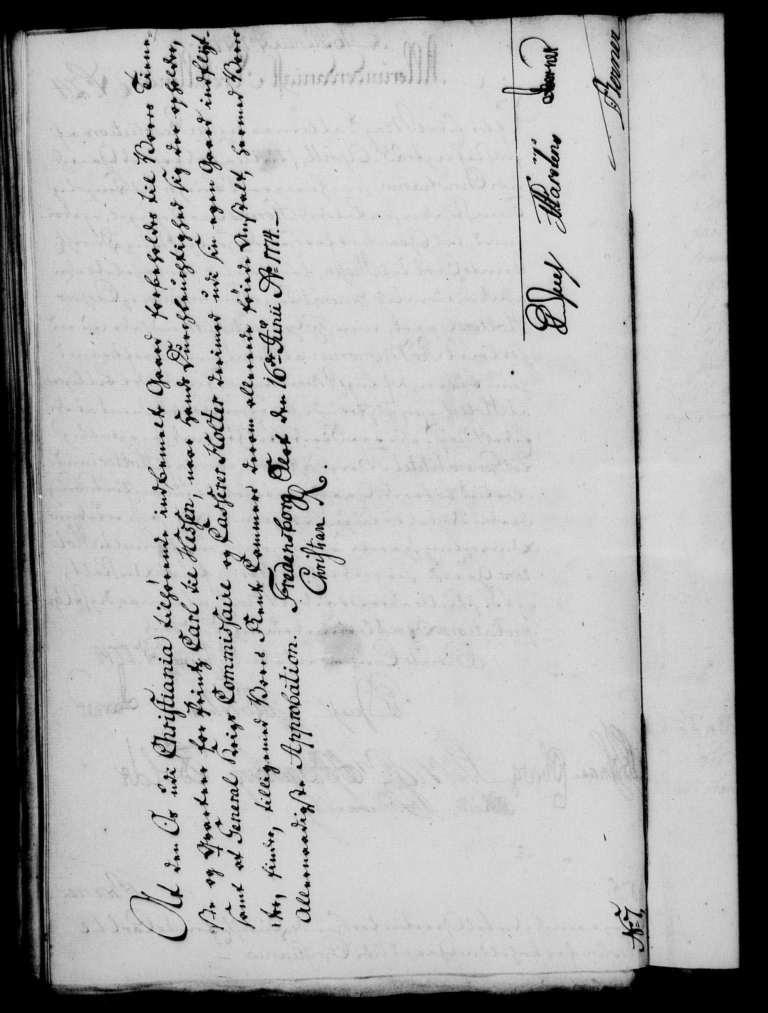 Rentekammeret, Kammerkanselliet, RA/EA-3111/G/Gf/Gfa/L0056: Norsk relasjons- og resolusjonsprotokoll (merket RK 52.56), 1774, s. 116