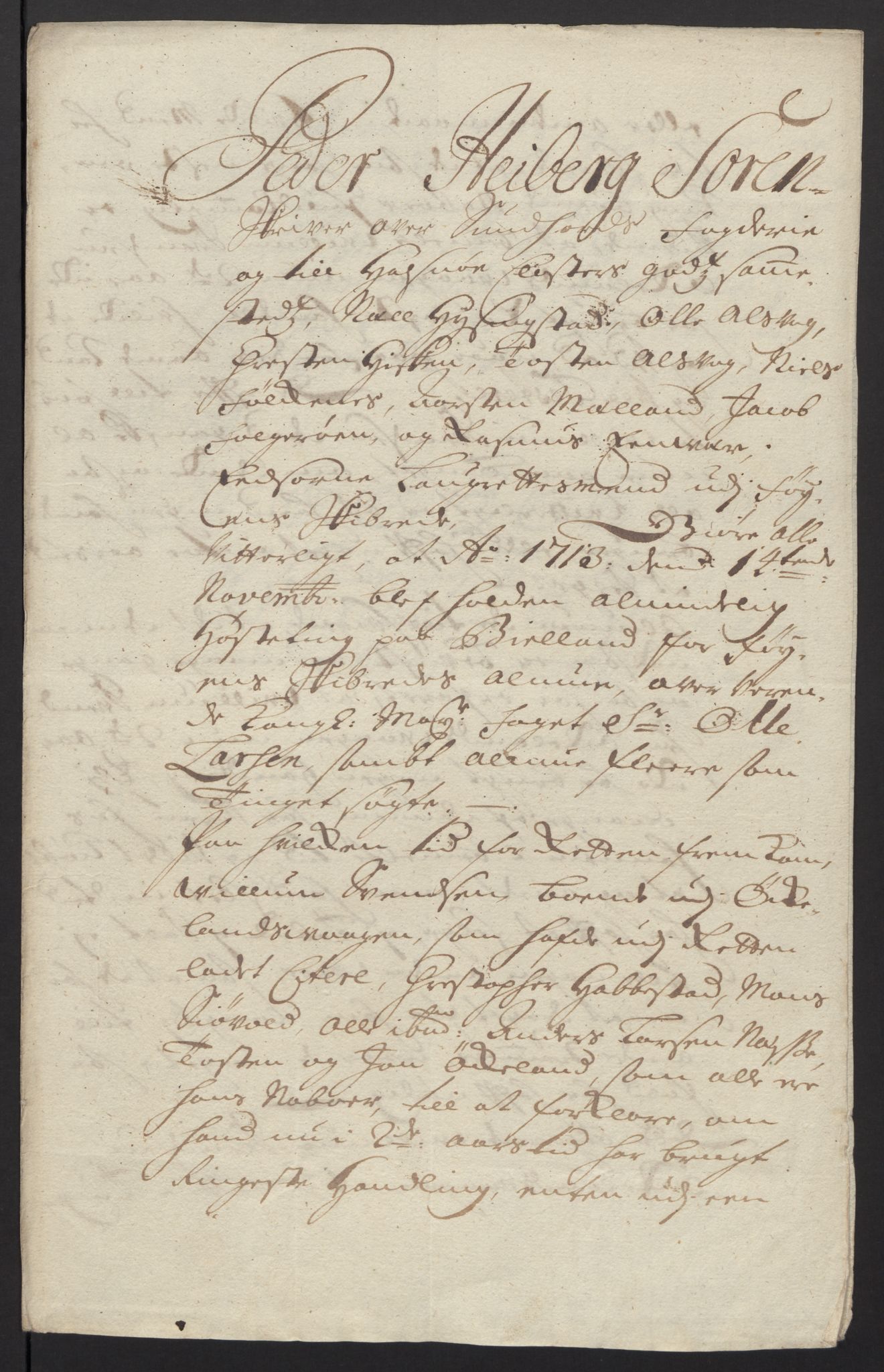 Rentekammeret inntil 1814, Reviderte regnskaper, Fogderegnskap, RA/EA-4092/R48/L2989: Fogderegnskap Sunnhordland og Hardanger, 1713, s. 115