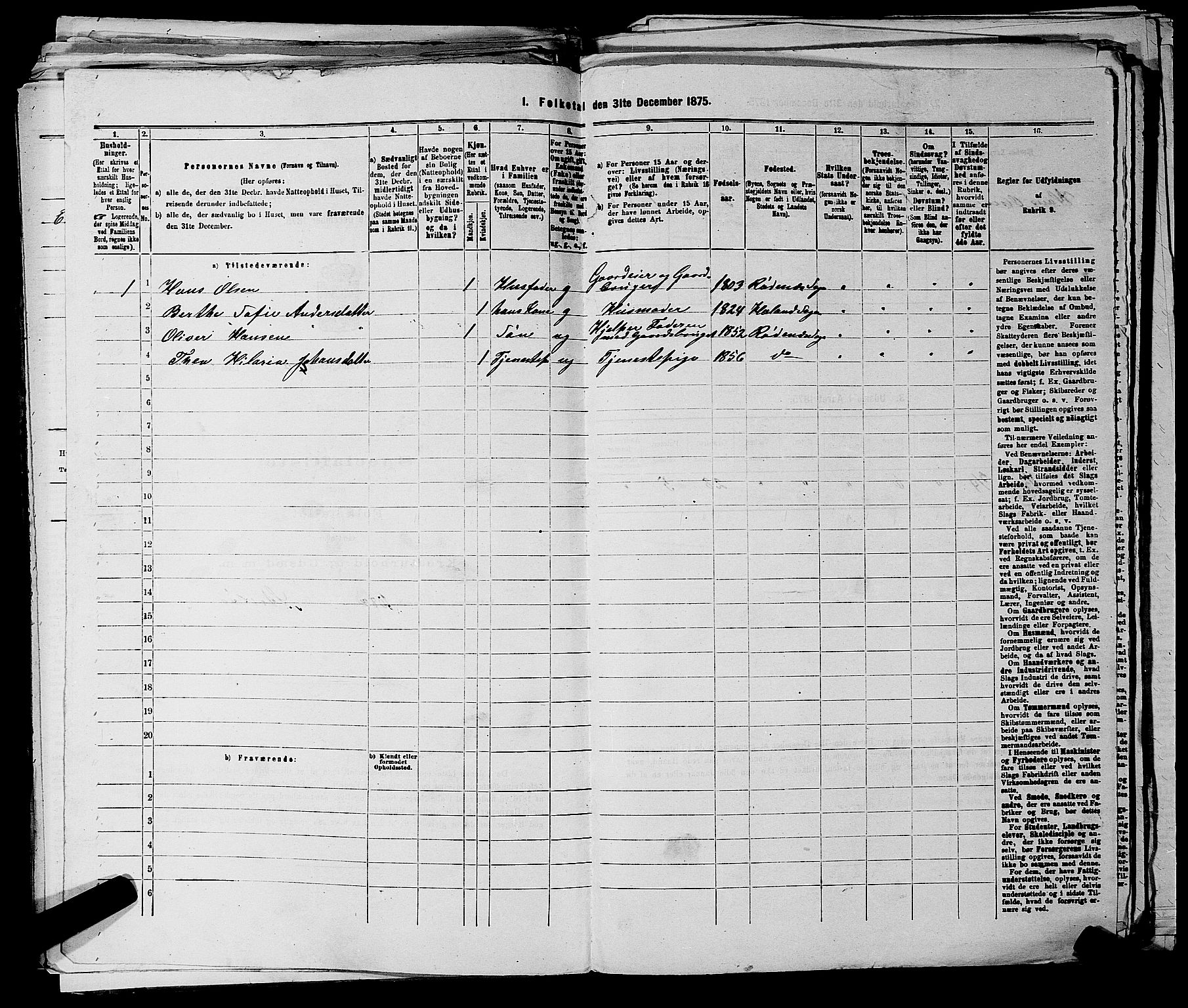 RA, Folketelling 1875 for 0120P Rødenes prestegjeld, 1875, s. 660