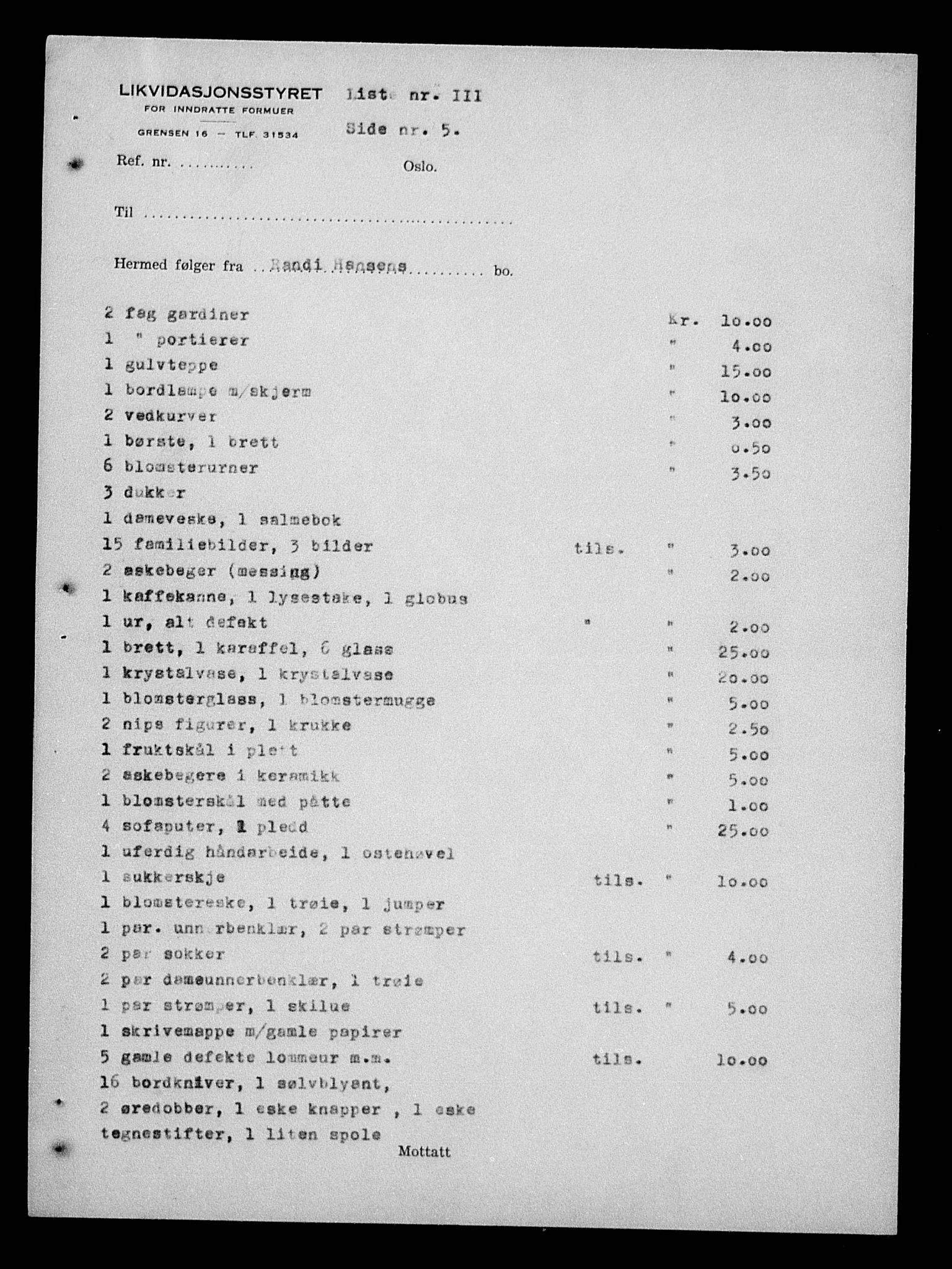 Justisdepartementet, Tilbakeføringskontoret for inndratte formuer, AV/RA-S-1564/H/Hc/Hcd/L0990: --, 1945-1947, s. 569