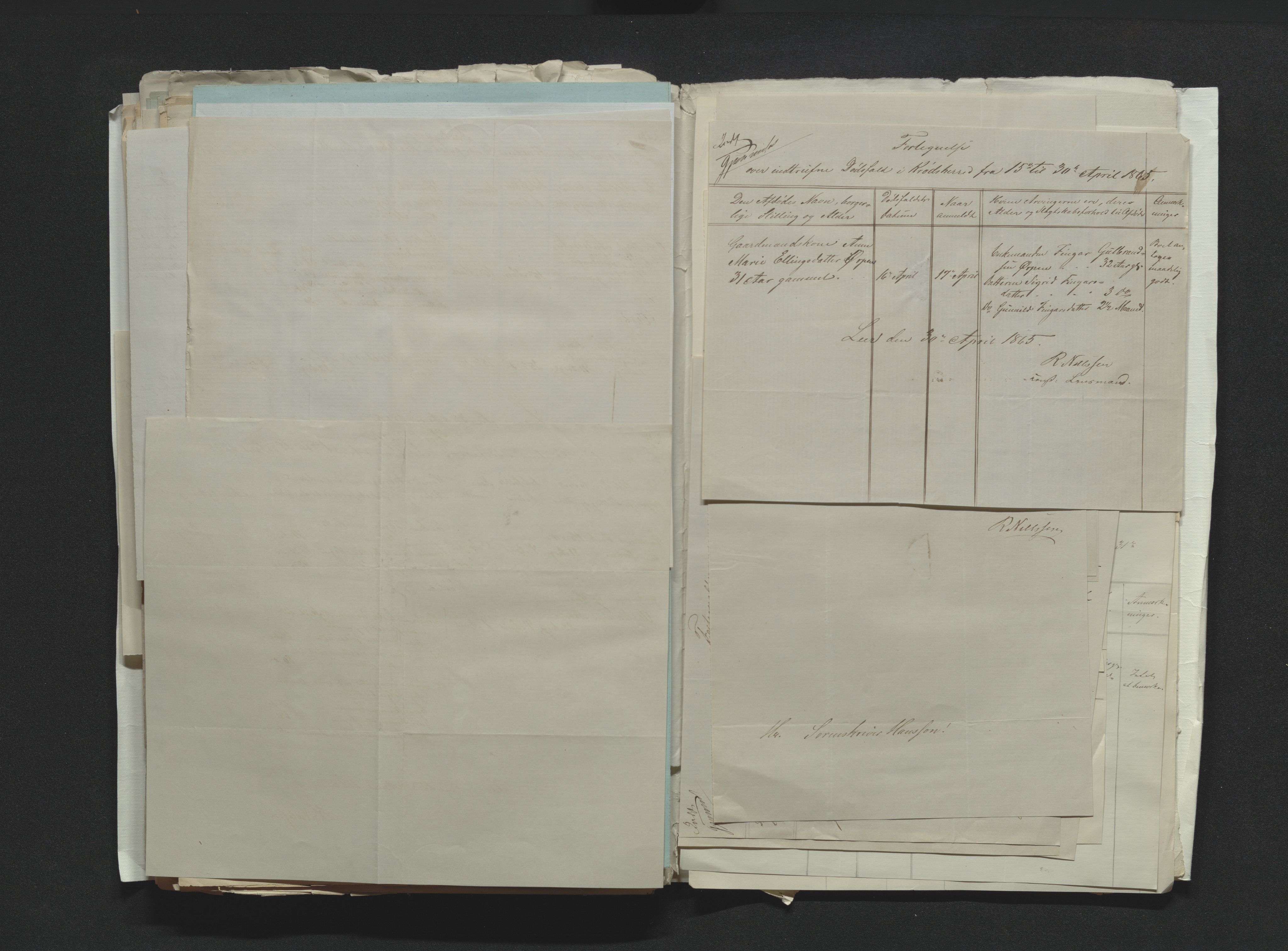 Eiker, Modum og Sigdal sorenskriveri, AV/SAKO-A-123/H/Ha/Hab/L0011: Dødsfallsmeldinger, 1862-1865, s. 666