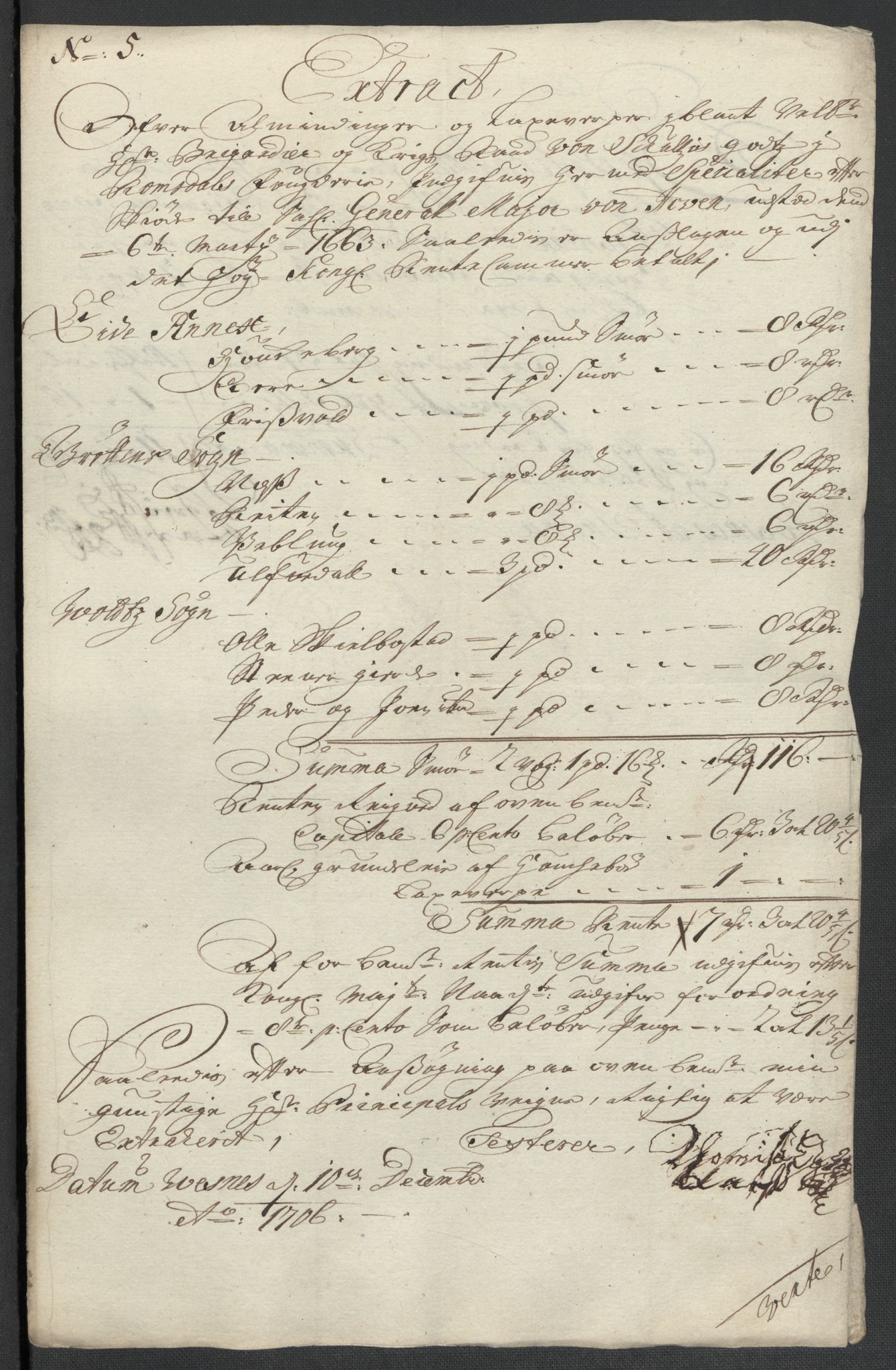 Rentekammeret inntil 1814, Reviderte regnskaper, Fogderegnskap, RA/EA-4092/R55/L3657: Fogderegnskap Romsdal, 1706, s. 90