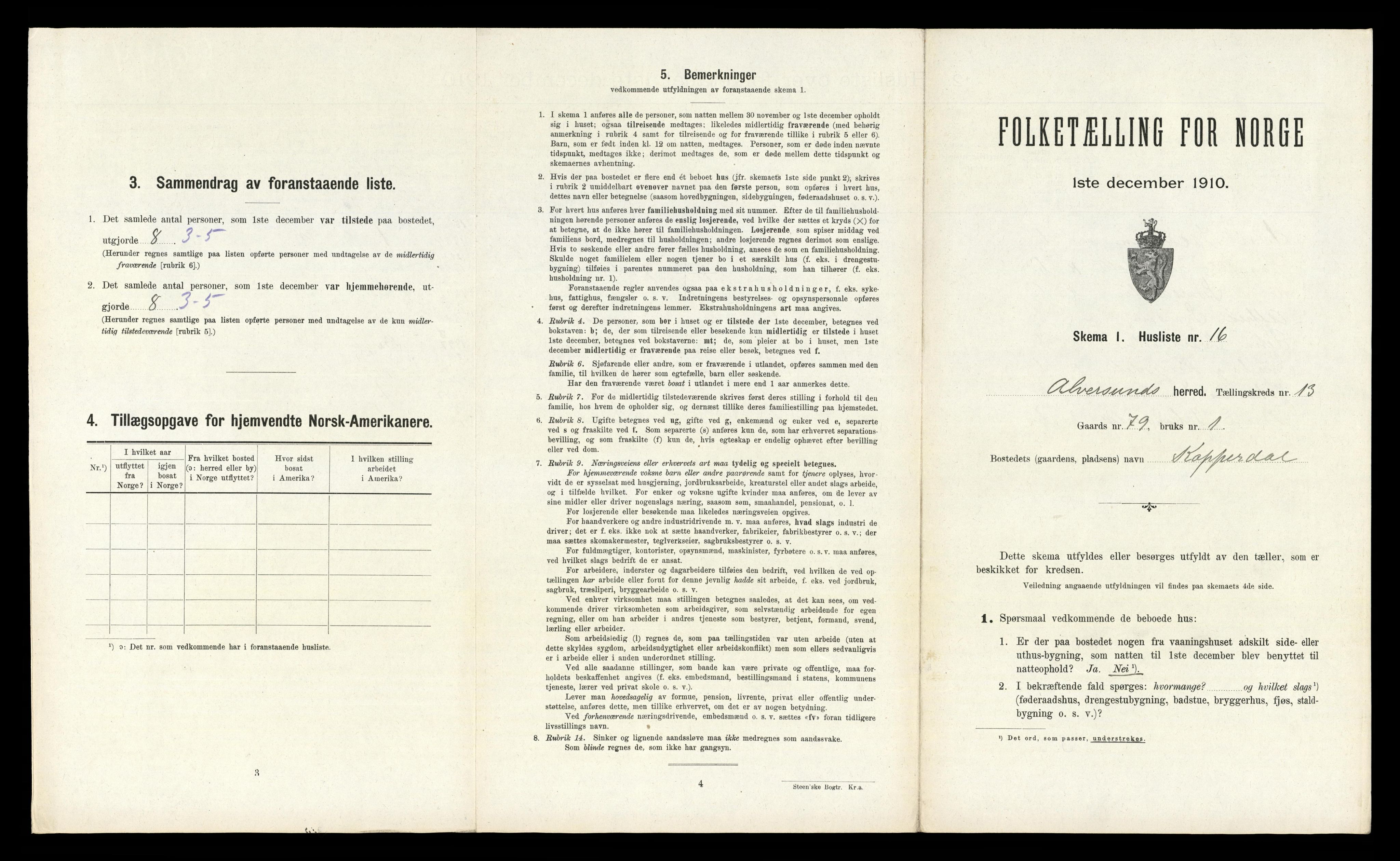 RA, Folketelling 1910 for 1257 Alversund herred, 1910, s. 936