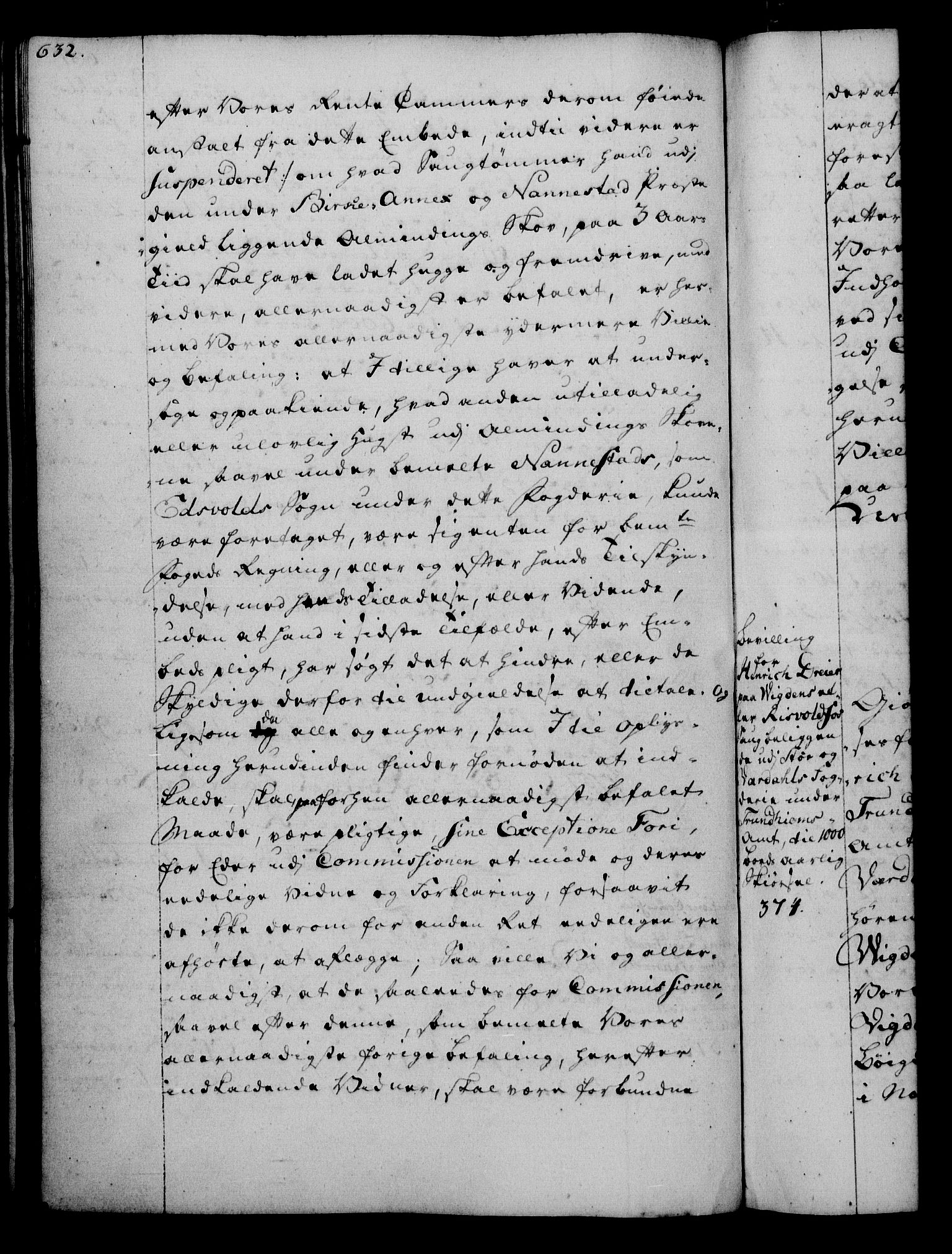 Rentekammeret, Kammerkanselliet, AV/RA-EA-3111/G/Gg/Gga/L0006: Norsk ekspedisjonsprotokoll med register (merket RK 53.6), 1749-1759, s. 632