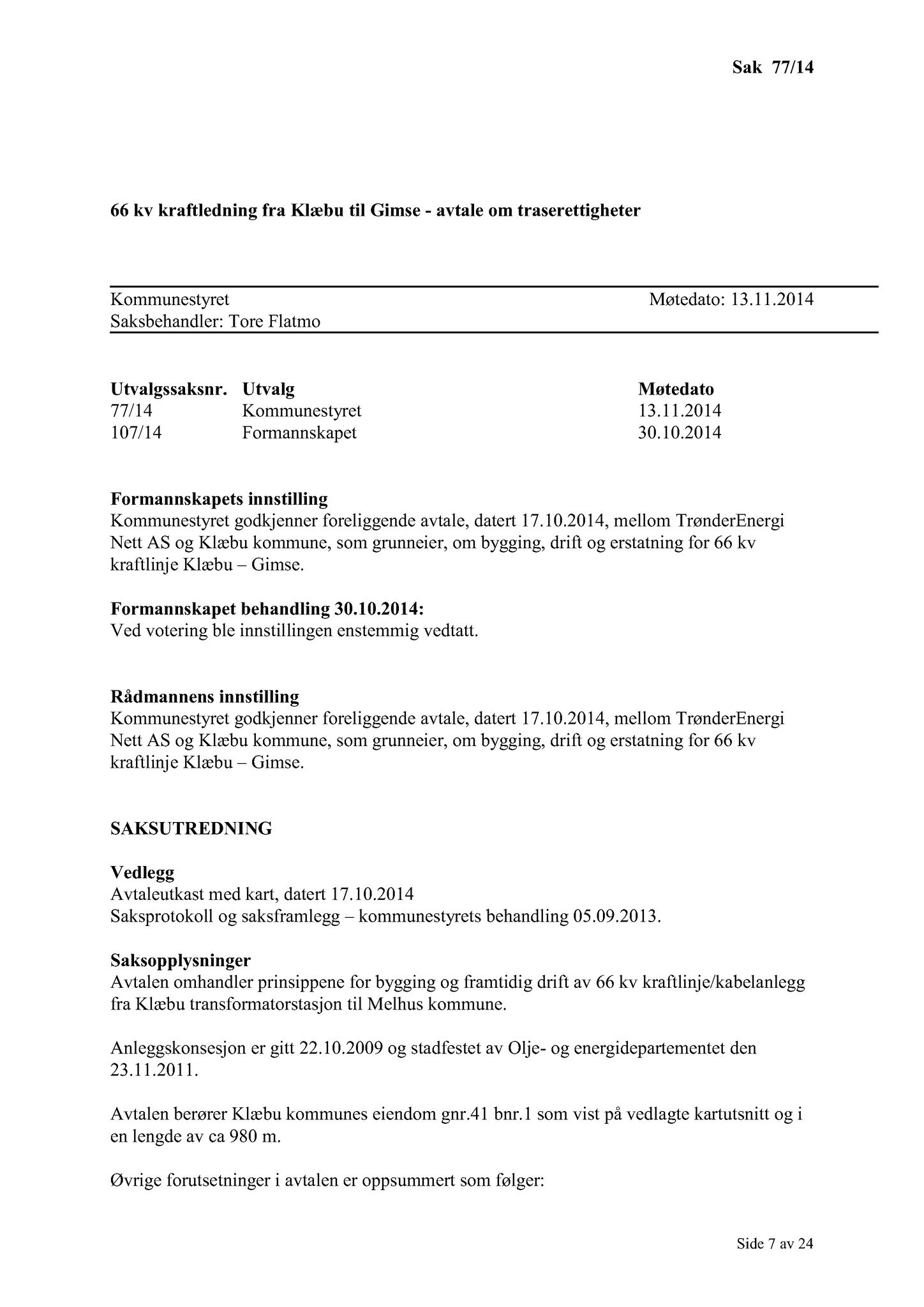 Klæbu Kommune, TRKO/KK/01-KS/L007: Kommunestyret - Møtedokumenter, 2014, s. 2002