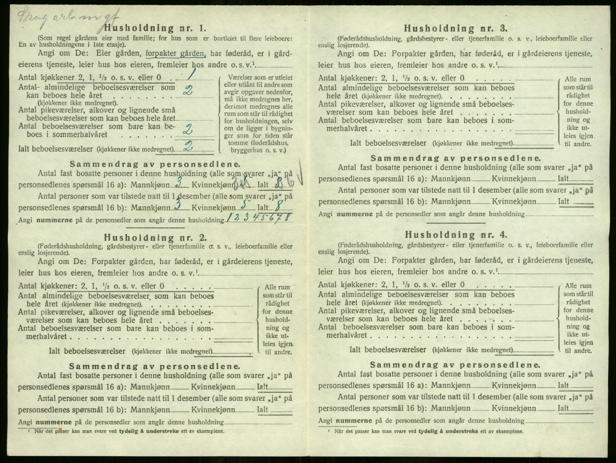 SAO, Folketelling 1920 for 0224 Aurskog herred, 1920, s. 29