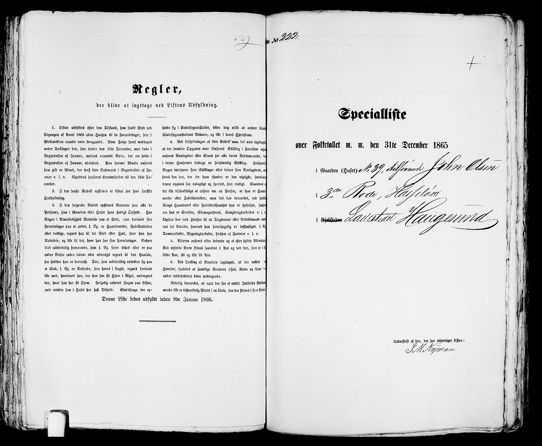 RA, Folketelling 1865 for 1106B Torvastad prestegjeld, Haugesund ladested, 1865, s. 456