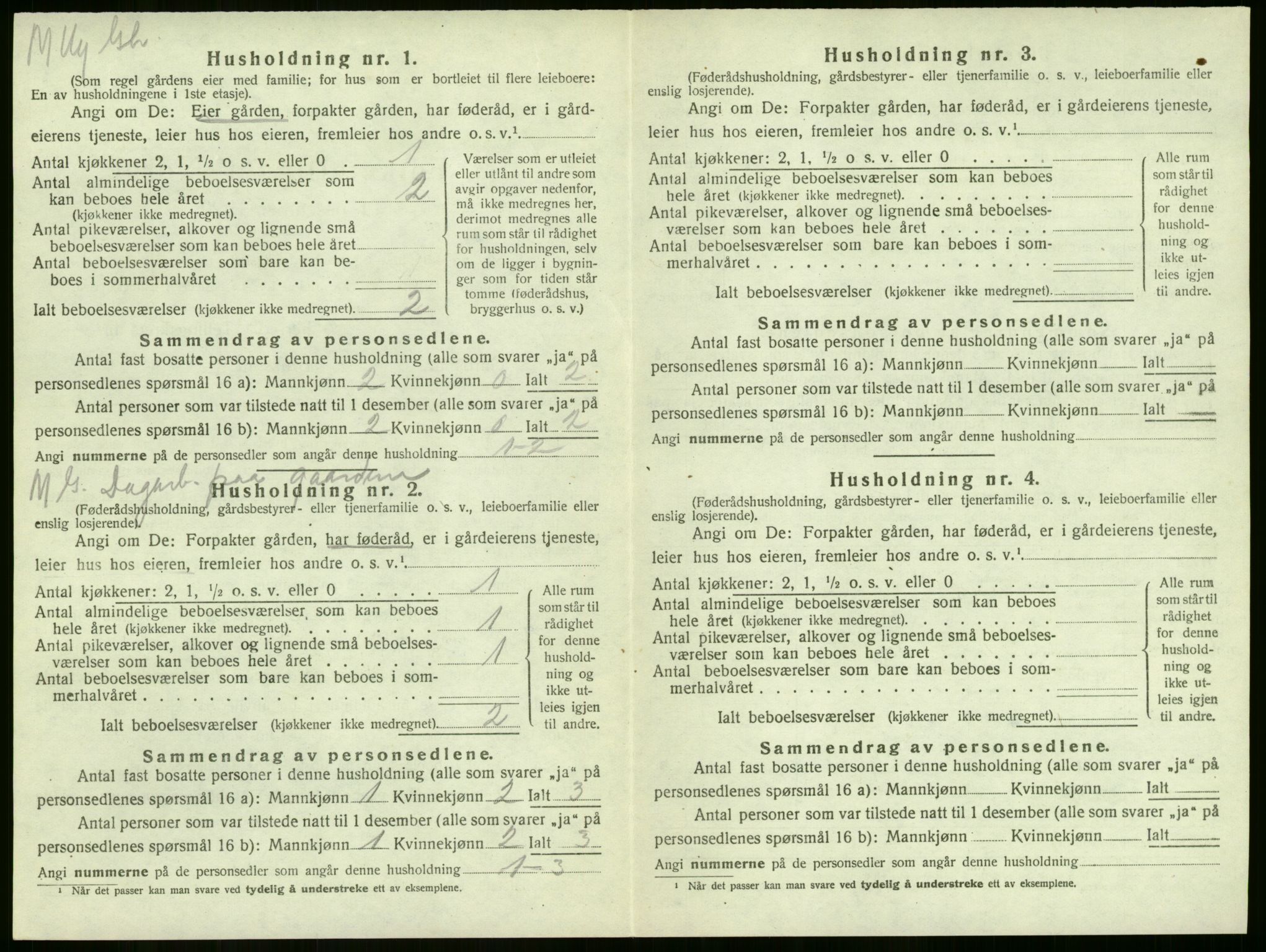 SAKO, Folketelling 1920 for 0724 Sandeherred herred, 1920, s. 1464