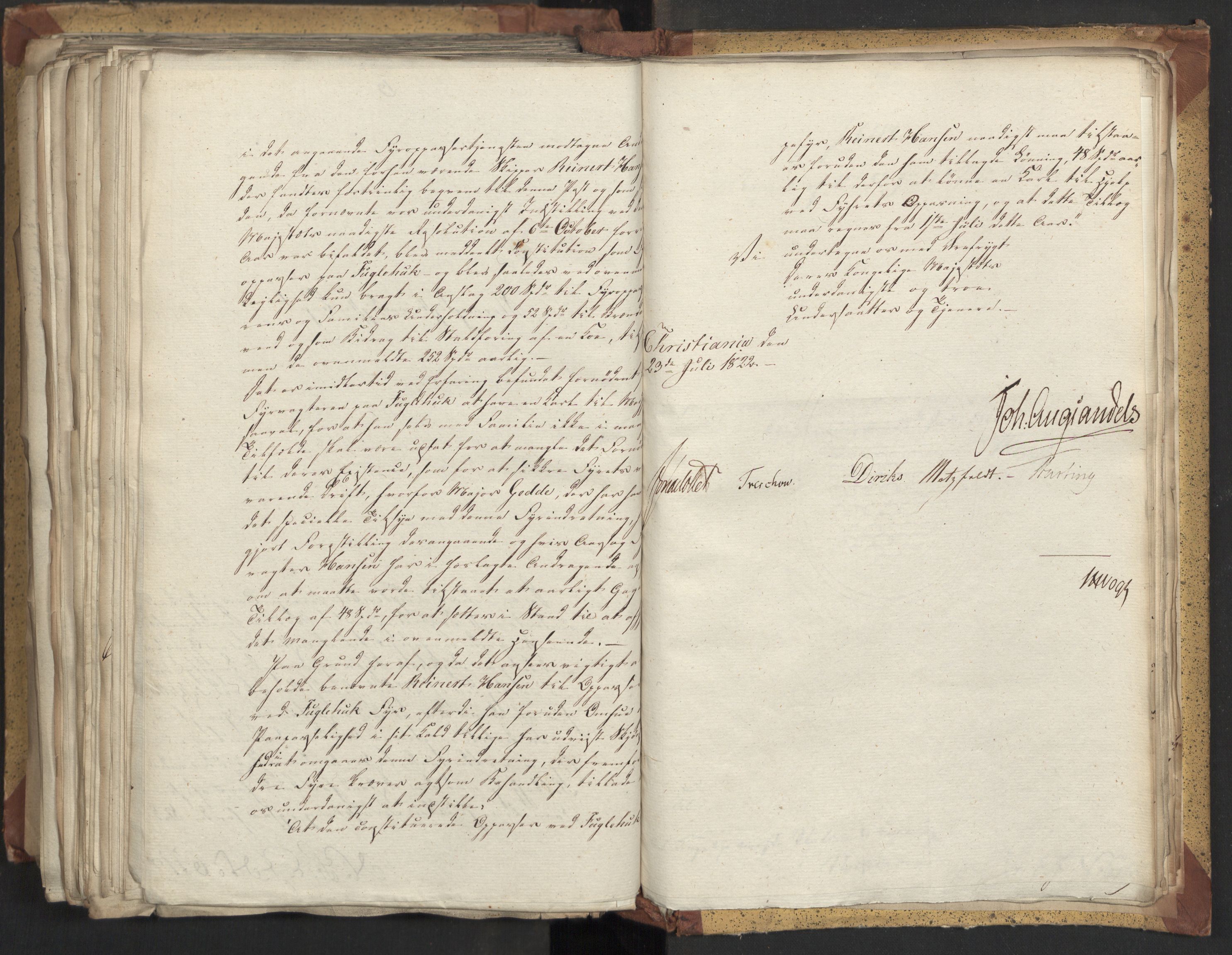 Statsrådsavdelingen i Stockholm, AV/RA-S-1003/D/Da/L0031: Regjeringsinnstillinger nr. 5932-6139, 1822, s. 430