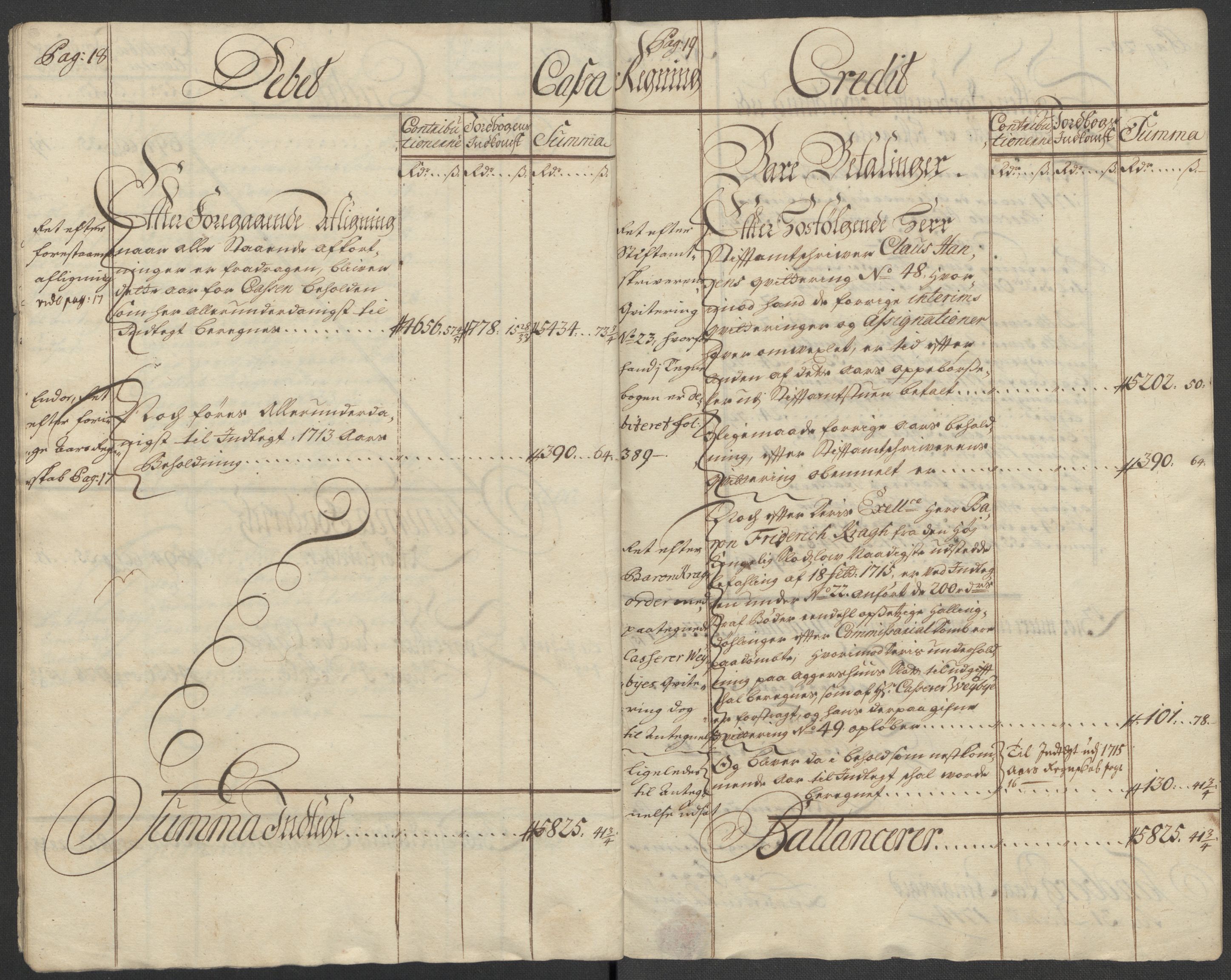 Rentekammeret inntil 1814, Reviderte regnskaper, Fogderegnskap, AV/RA-EA-4092/R23/L1471: Fogderegnskap Ringerike og Hallingdal, 1713-1714, s. 358