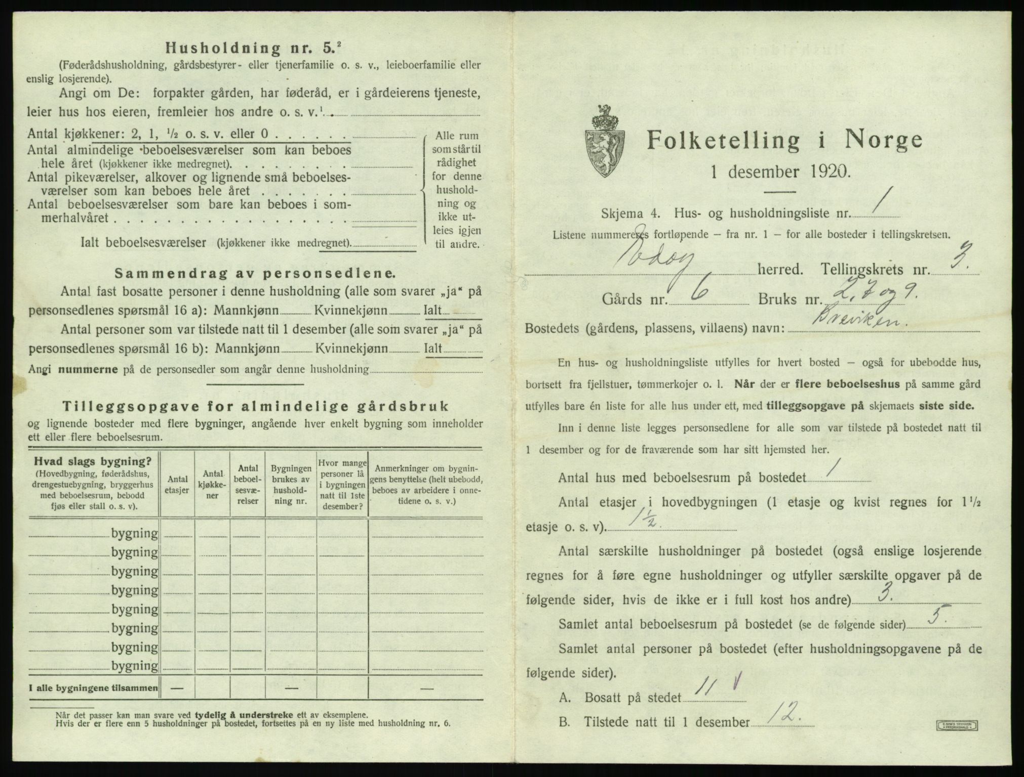 SAT, Folketelling 1920 for 1573 Edøy herred, 1920, s. 124