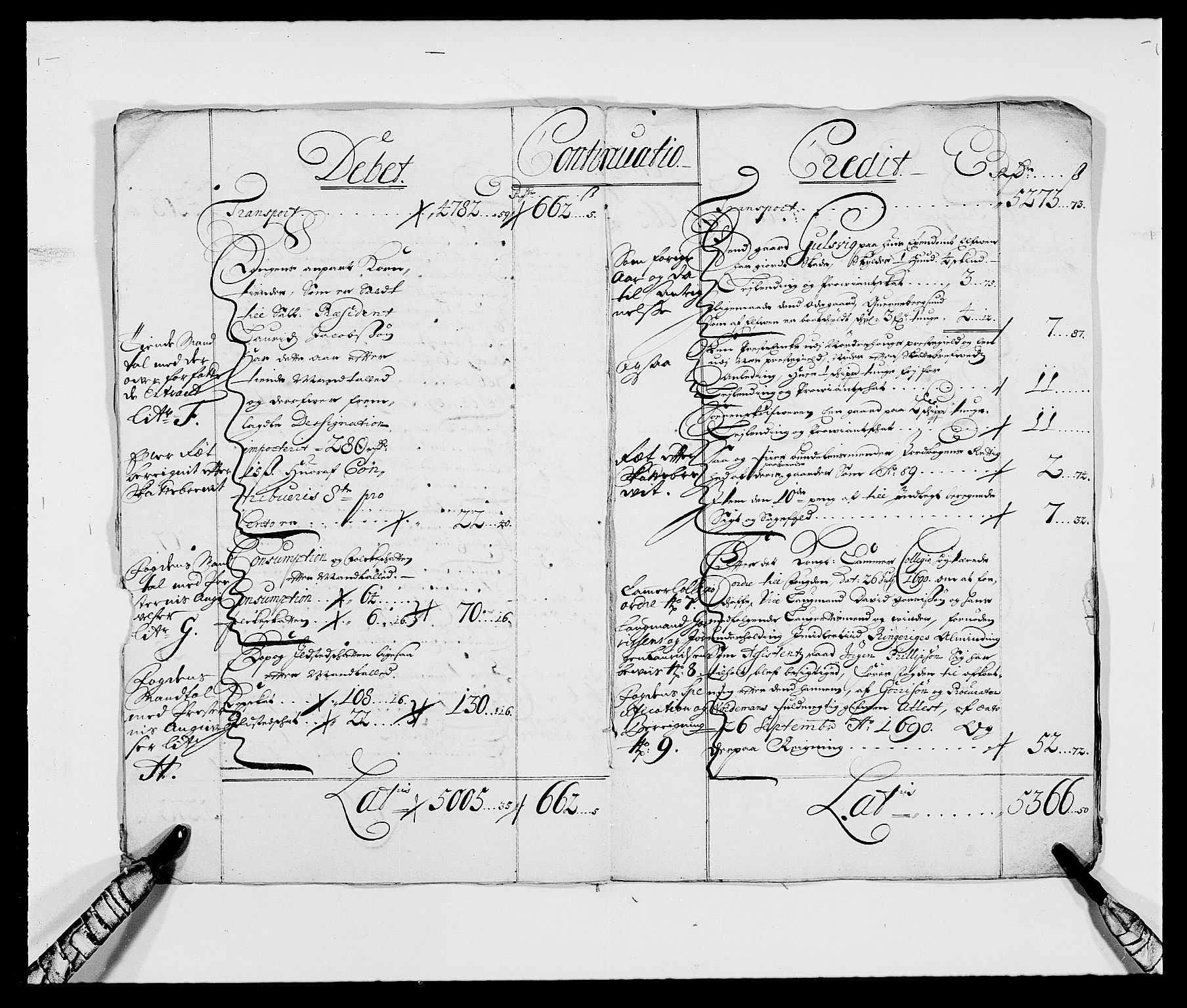 Rentekammeret inntil 1814, Reviderte regnskaper, Fogderegnskap, RA/EA-4092/R21/L1448: Fogderegnskap Ringerike og Hallingdal, 1690-1692, s. 4